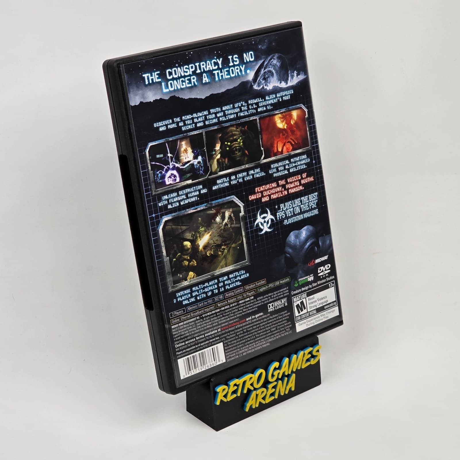 💿REFURBISHED Area-51 (PlayStation 2 PS2) CIB COMPLETE💿 - Thumbnail 4