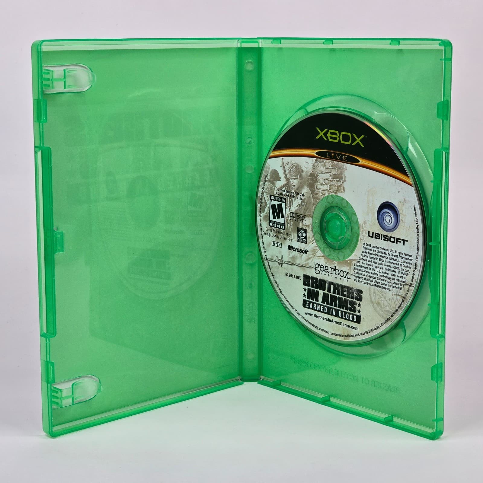 Brothers in Arms: Earned in Blood (Original Xbox) Case & Disc TESTED - Thumbnail 2