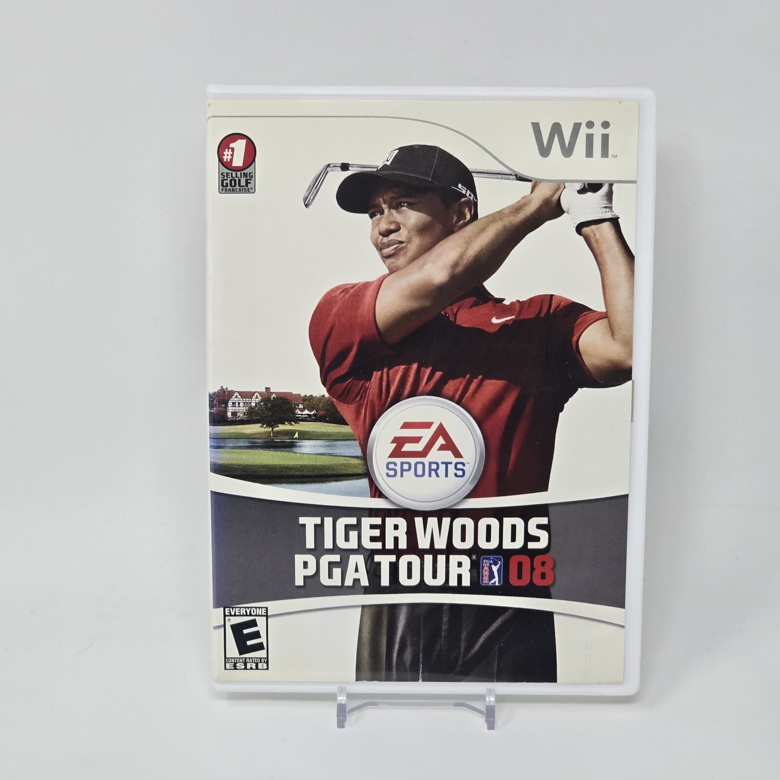 Tiger Woods PGA Tour 08 (Nintendo Wii) Case & Disc TESTED