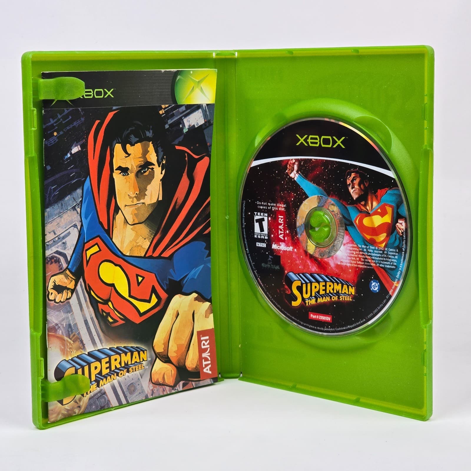 Superman: The Man of Steel (Original Xbox) CIB COMPLETE & TESTED - Thumbnail 2
