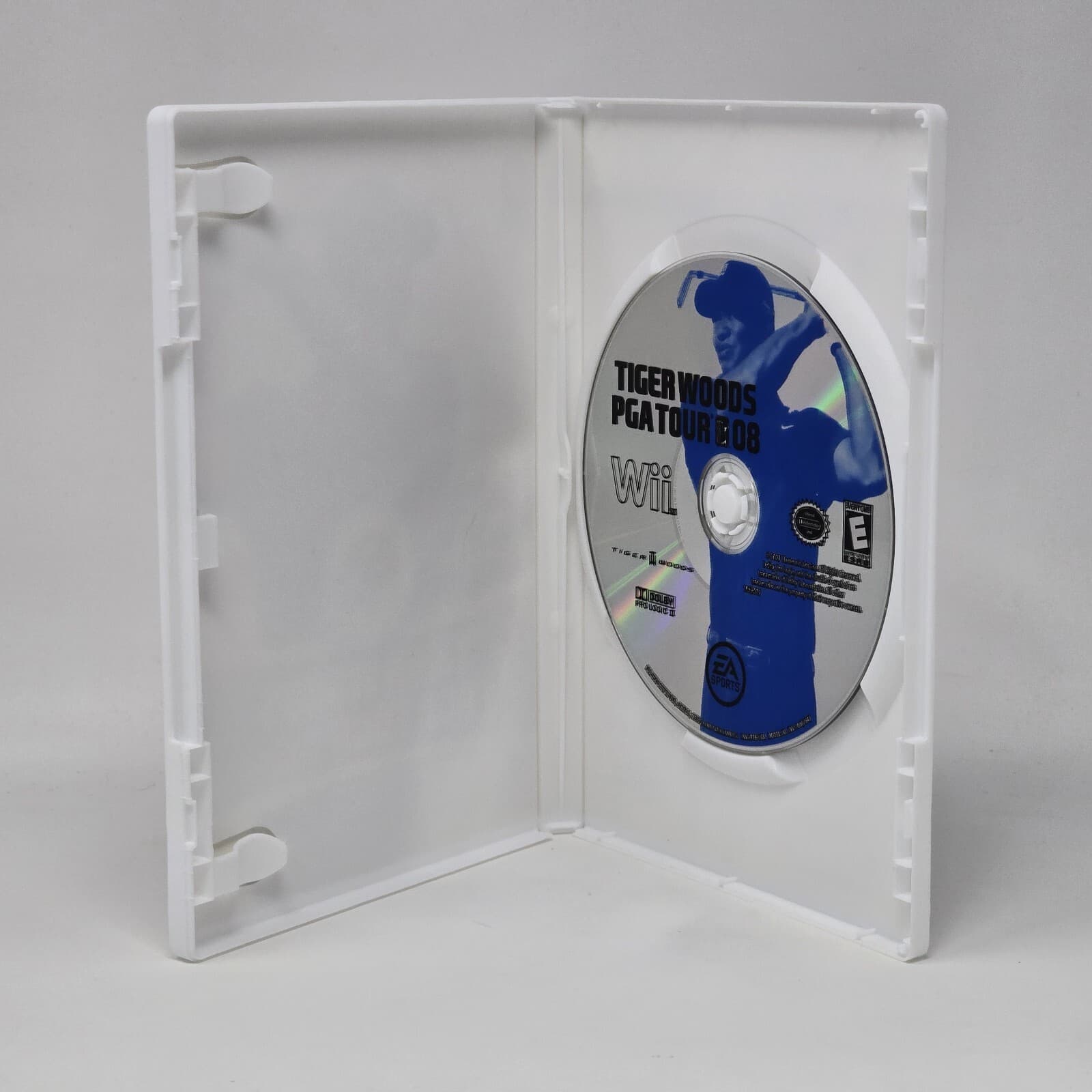 Tiger Woods PGA Tour 08 (Nintendo Wii) Case & Disc TESTED - Thumbnail 2