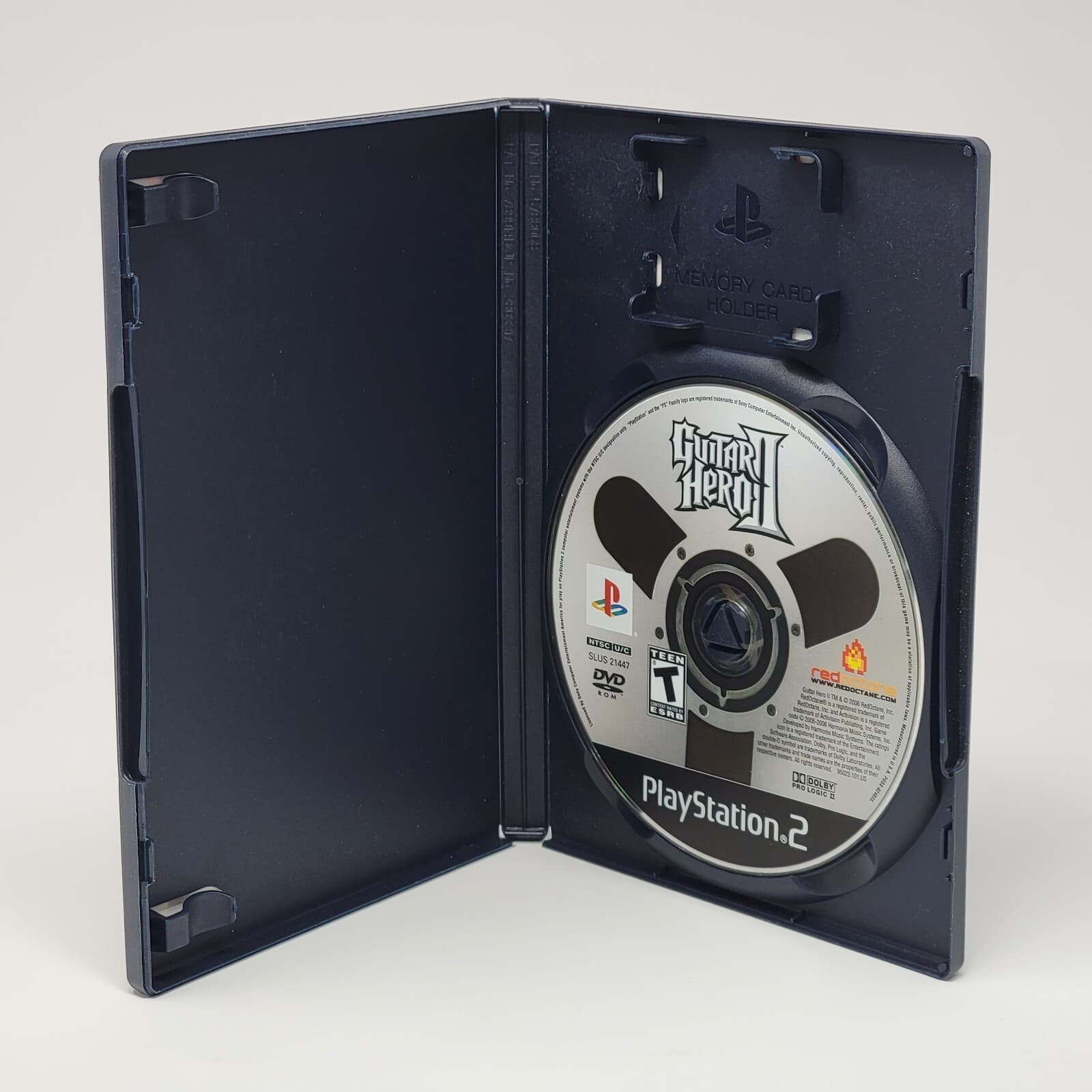Guitar Hero II (PlayStation 2 PS2) Black Label Case & Disc Only TESTED - Thumbnail 2