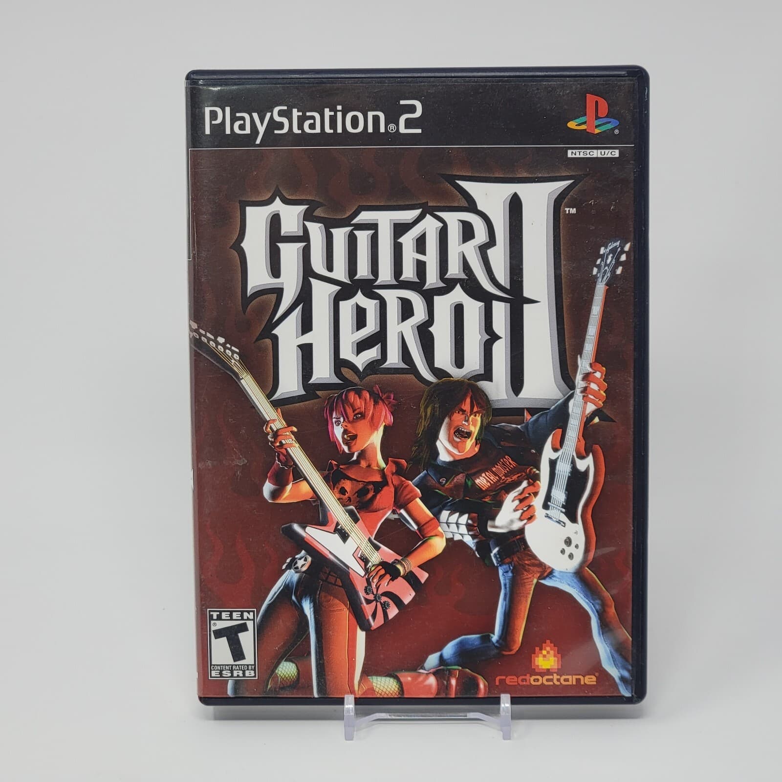 Guitar Hero II (PlayStation 2 PS2) Black Label Case & Disc Only TESTED