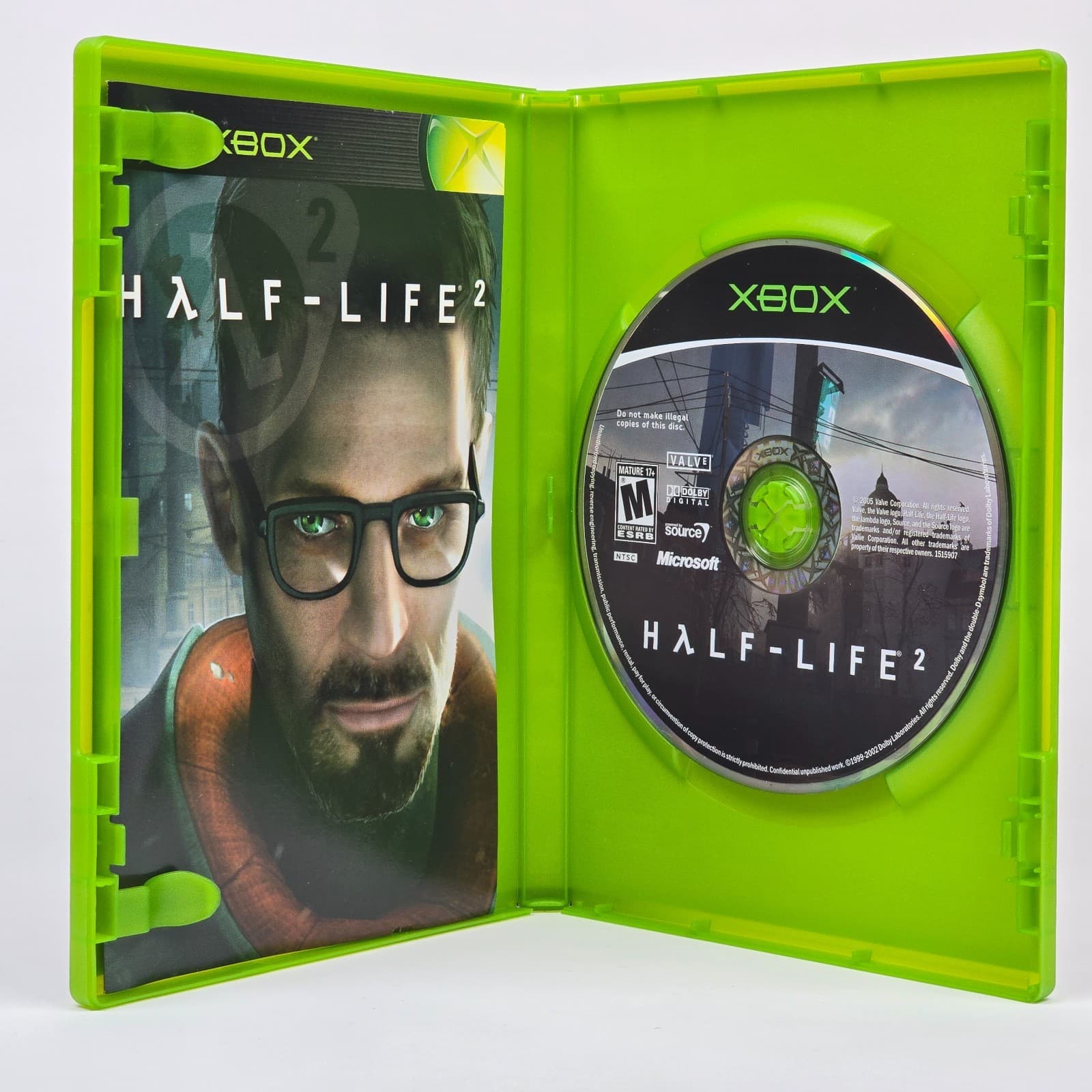Half-Life 2 (Original Xbox) CIB COMPLETE - Thumbnail 2