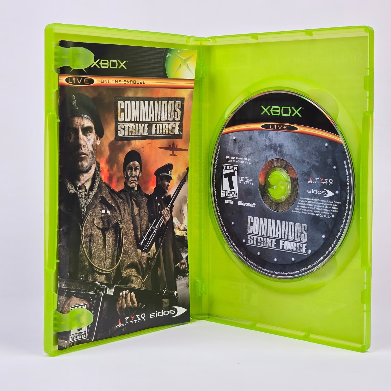 Commandos: Strike Force (Original Xbox) CIB COMPLETE - Thumbnail 2