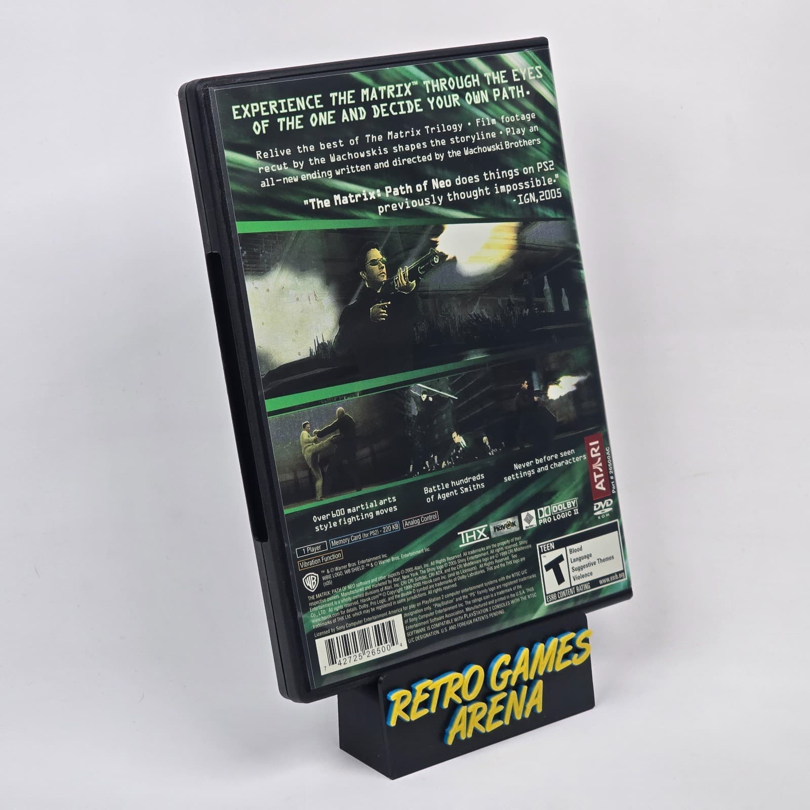 💿REFURBISHED The Matrix: Path of Neo (PlayStation 2 PS2) CIB COMPLETE💿 - Thumbnail 4