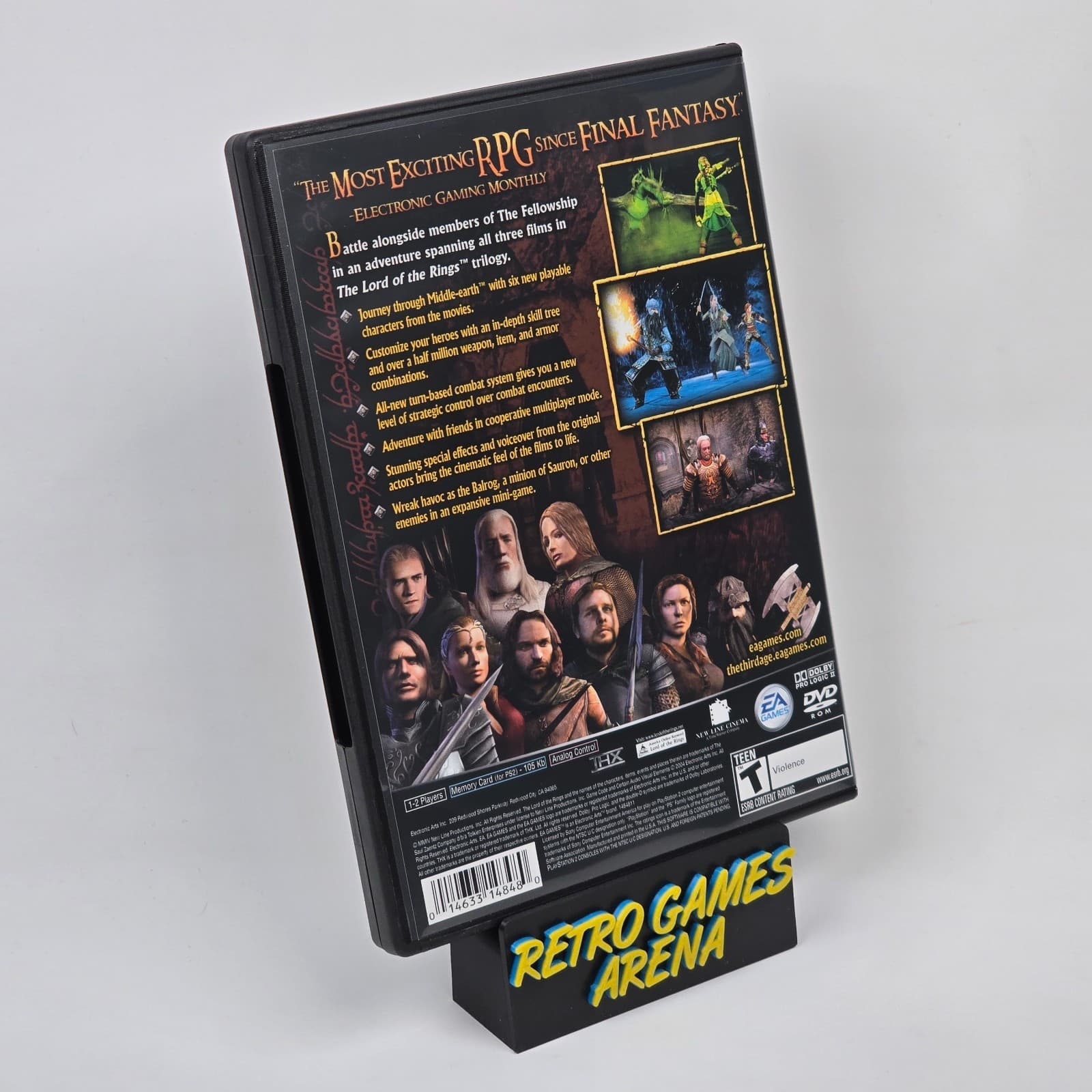 💿REFURBISHED The Lord of the Rings: The Third Age (PlayStation 2 PS2) BL CIB💿 - Thumbnail 4