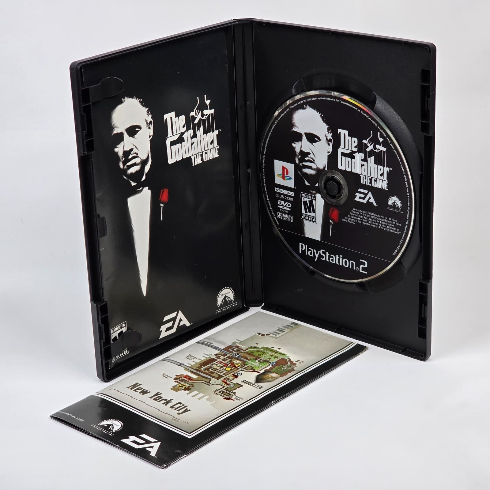 💿REFURBISHED The Godfather: The Game (PlayStation 2 PS2) BL CIB with MAP💿 - Thumbnail 2