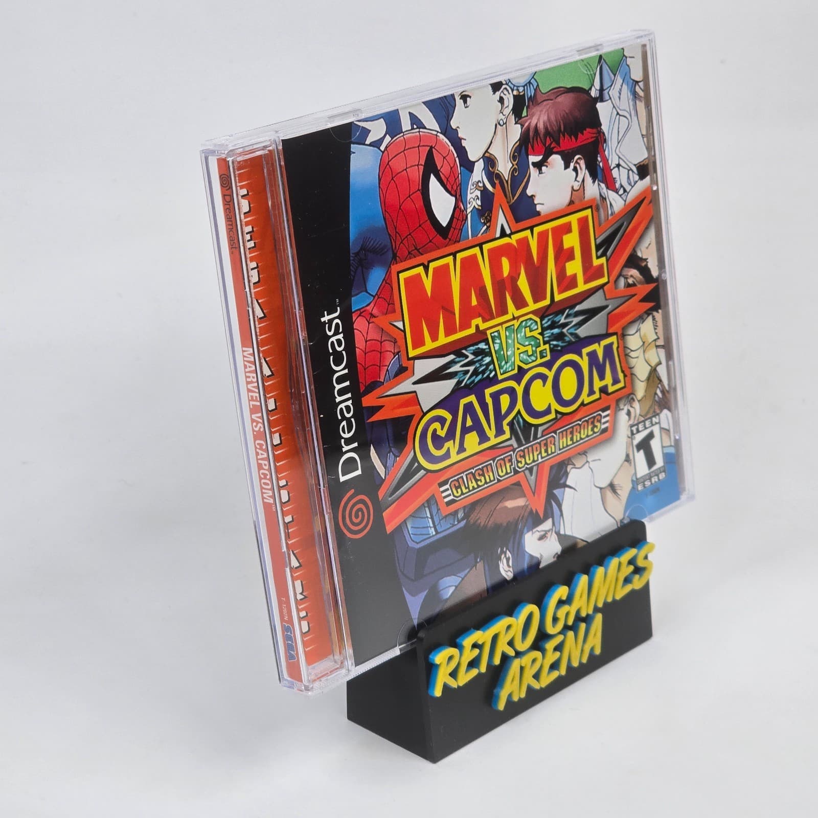 💿 REFURBISHED Marvel vs Capcom Clash (Sega Dreamcast) AS CIB COMPLETE 💿