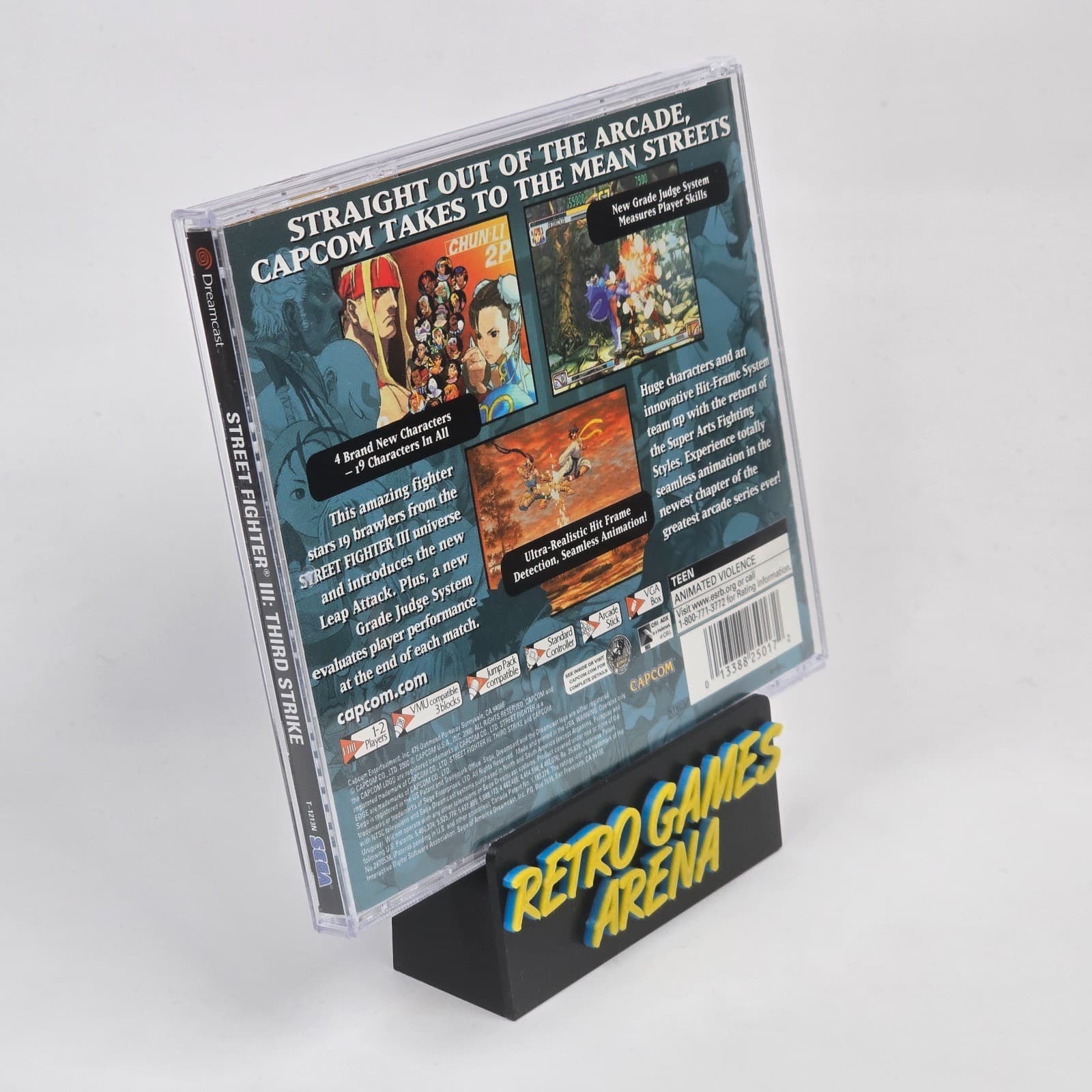 💿 REFURBISHED Street Fighter III 3: 3rd Strike (Sega Dreamcast) CIB COMPLETE 💿 - Thumbnail 4