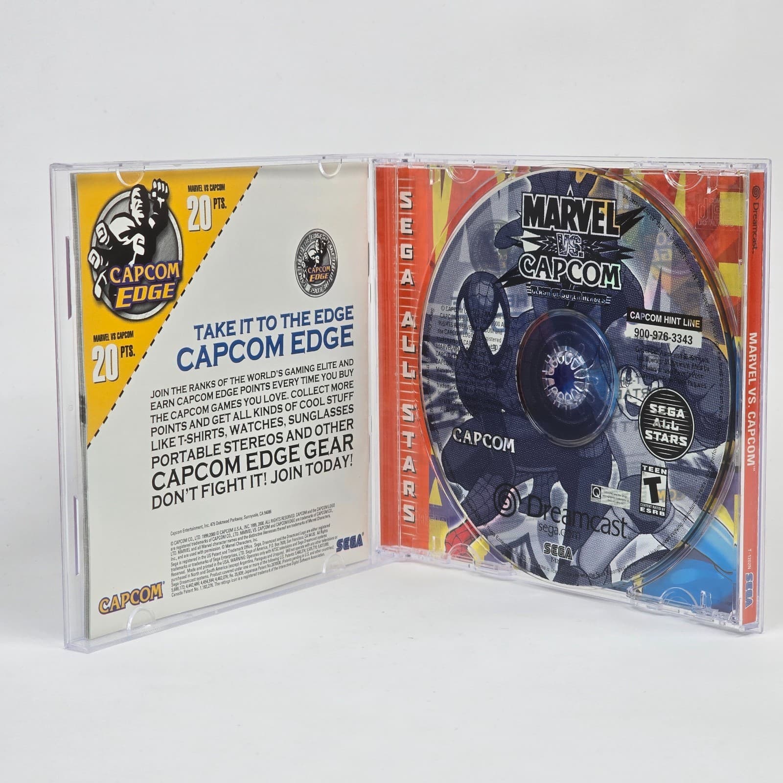 💿 REFURBISHED Marvel vs Capcom Clash (Sega Dreamcast) AS CIB COMPLETE 💿 - Thumbnail 2