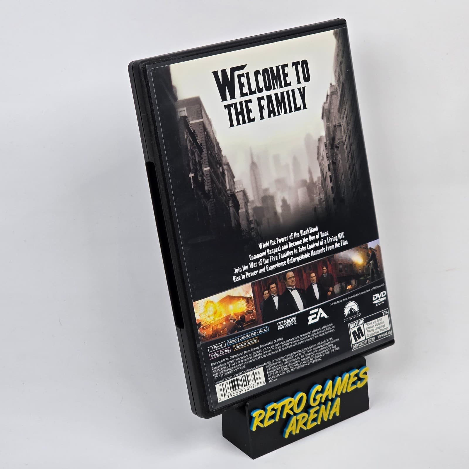 💿REFURBISHED The Godfather: The Game (PlayStation 2 PS2) BL CIB with MAP💿 - Thumbnail 4