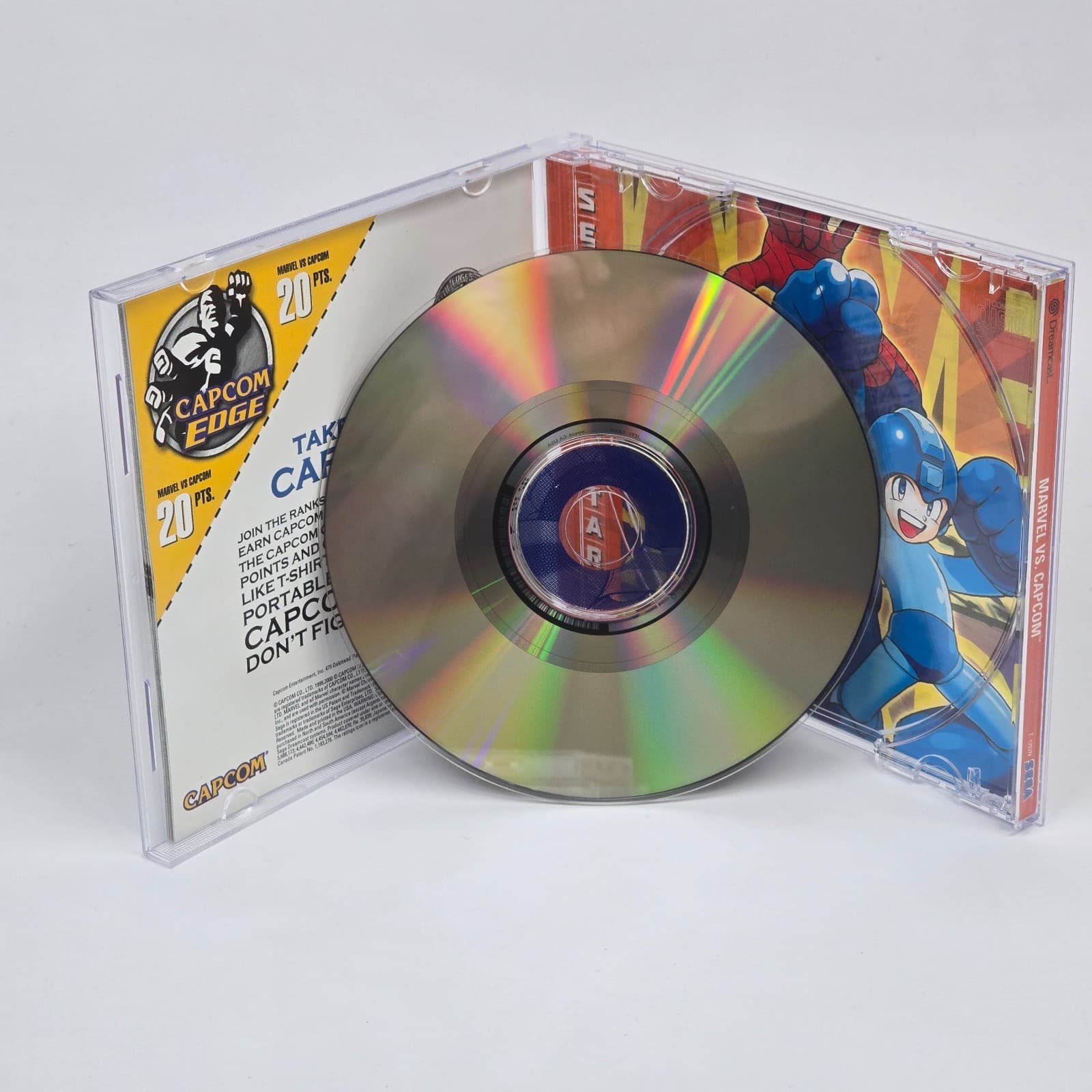 💿 REFURBISHED Marvel vs Capcom Clash (Sega Dreamcast) AS CIB COMPLETE 💿 - Thumbnail 3