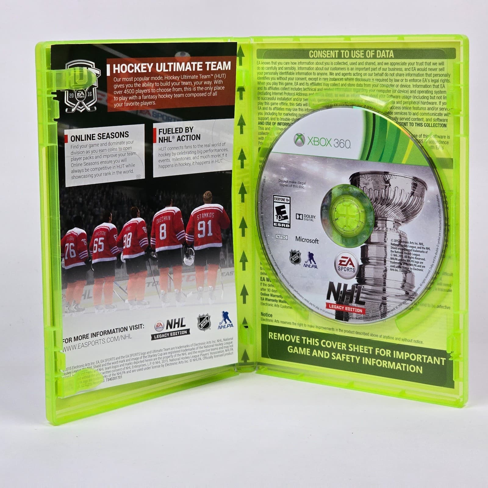 NHL Legacy Edition (Xbox 360) CIB COMPLETE - Thumbnail 2