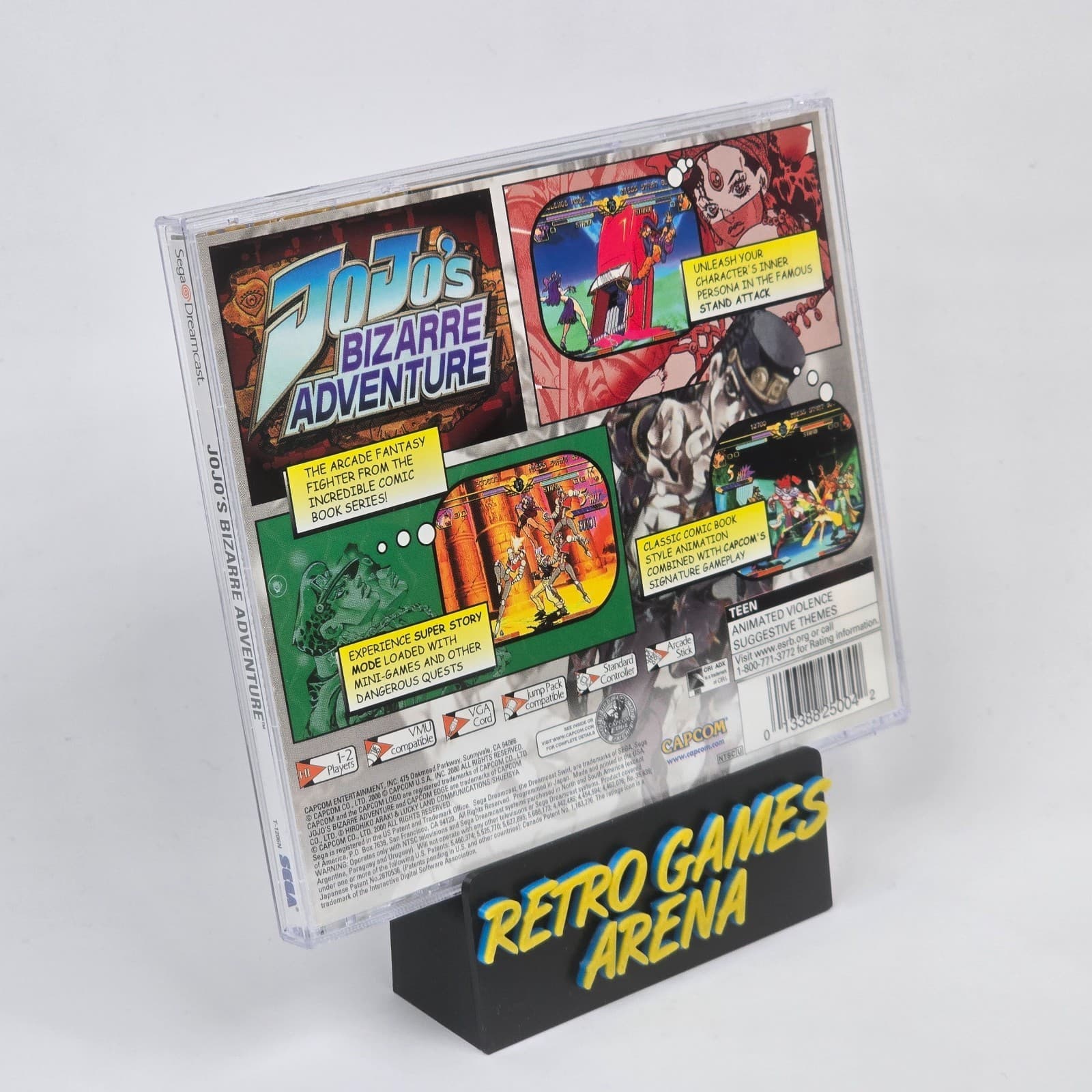 💿 REFURBISHED JoJo's Bizarre Adventure (Sega Dreamcast) CIB COMPLETE 💿 - Thumbnail 4