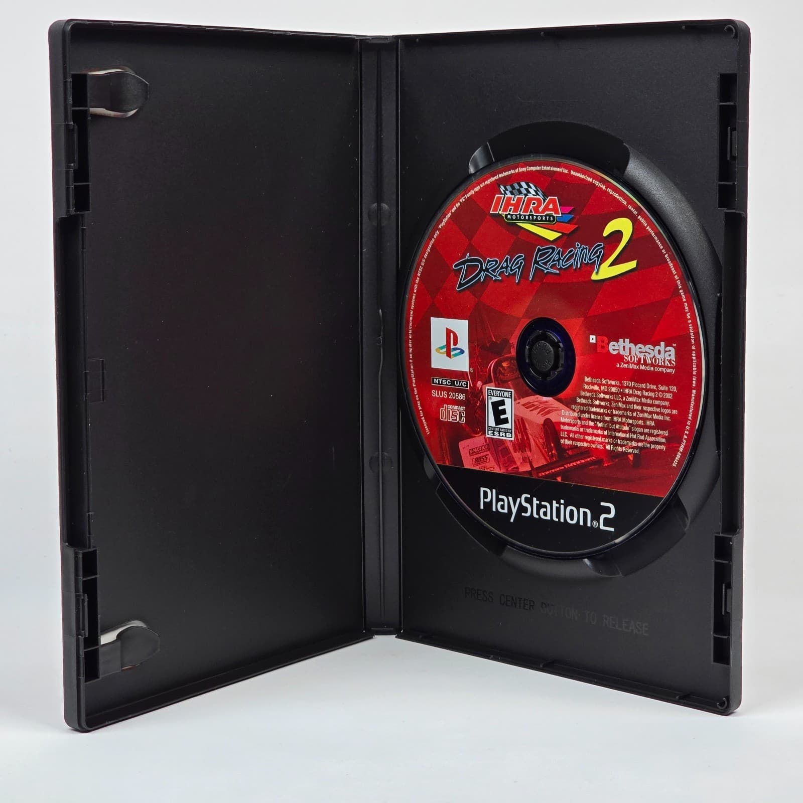 IHRA Drag Racing 2 (PlayStation 2 PS2) Case & Disc - Thumbnail 2