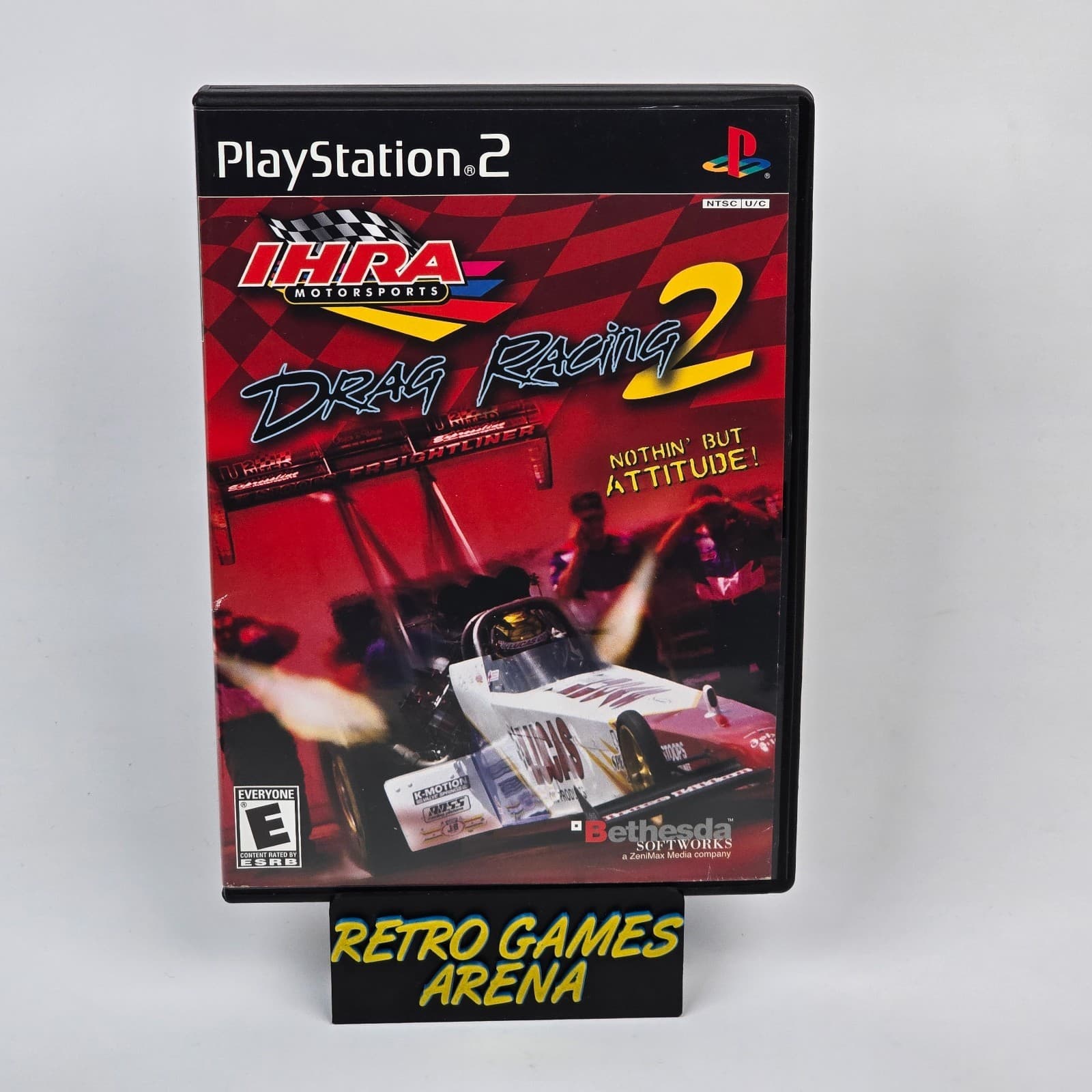 IHRA Drag Racing 2 (PlayStation 2 PS2) Case & Disc