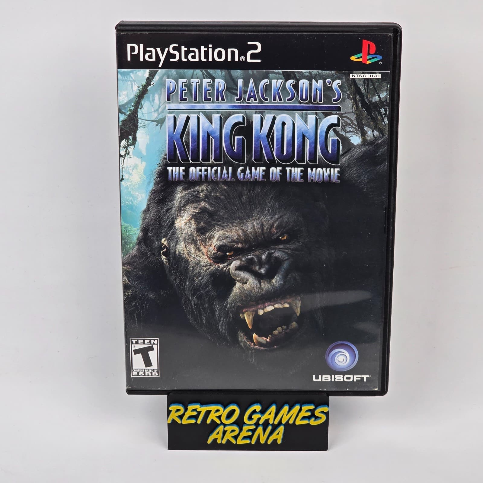 Peter Jackson's King Kong (PlayStation 2 PS2) Case & Disc