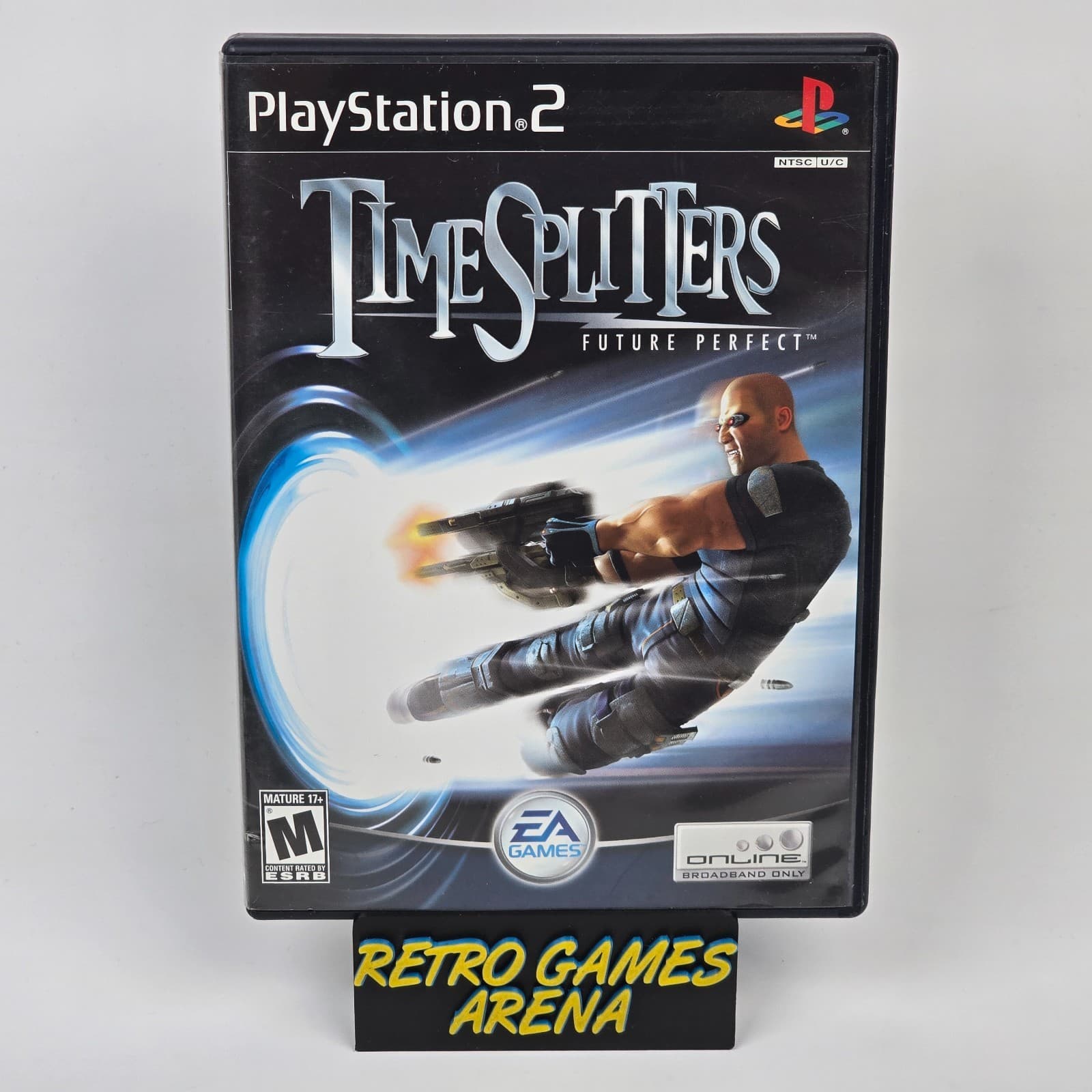 Time Splitters: Future Perfect (PlayStation 2 PS2) Case & Disc