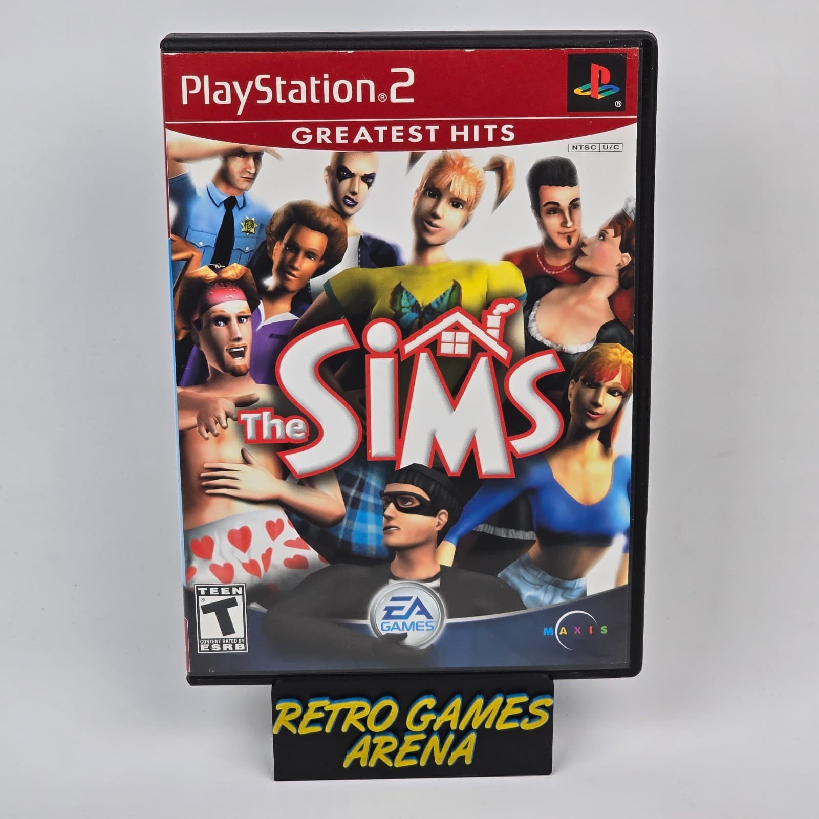 The Sims (PlayStation 2 PS2) Greatest Hits Case & Disc