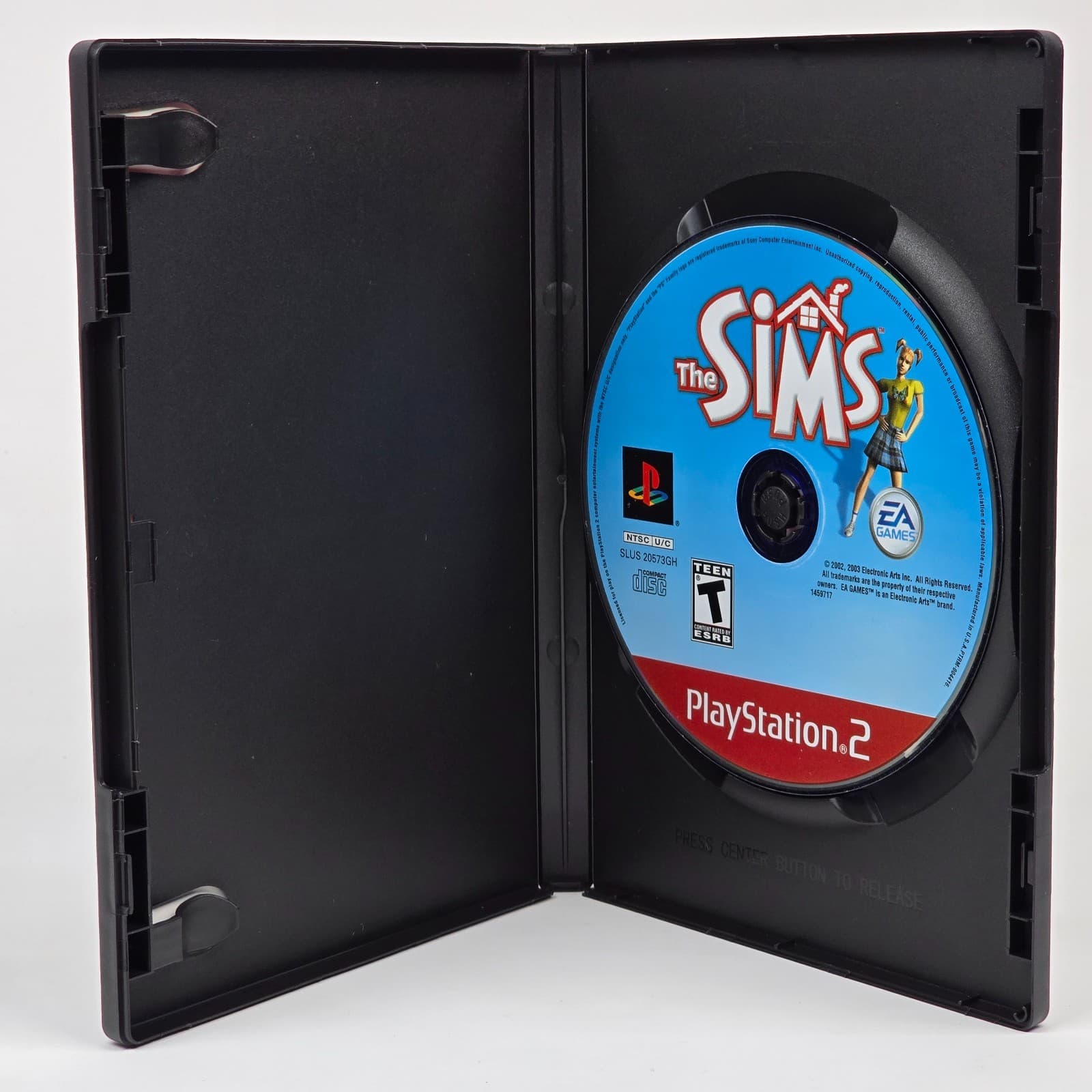 The Sims (PlayStation 2 PS2) Greatest Hits Case & Disc - Thumbnail 2