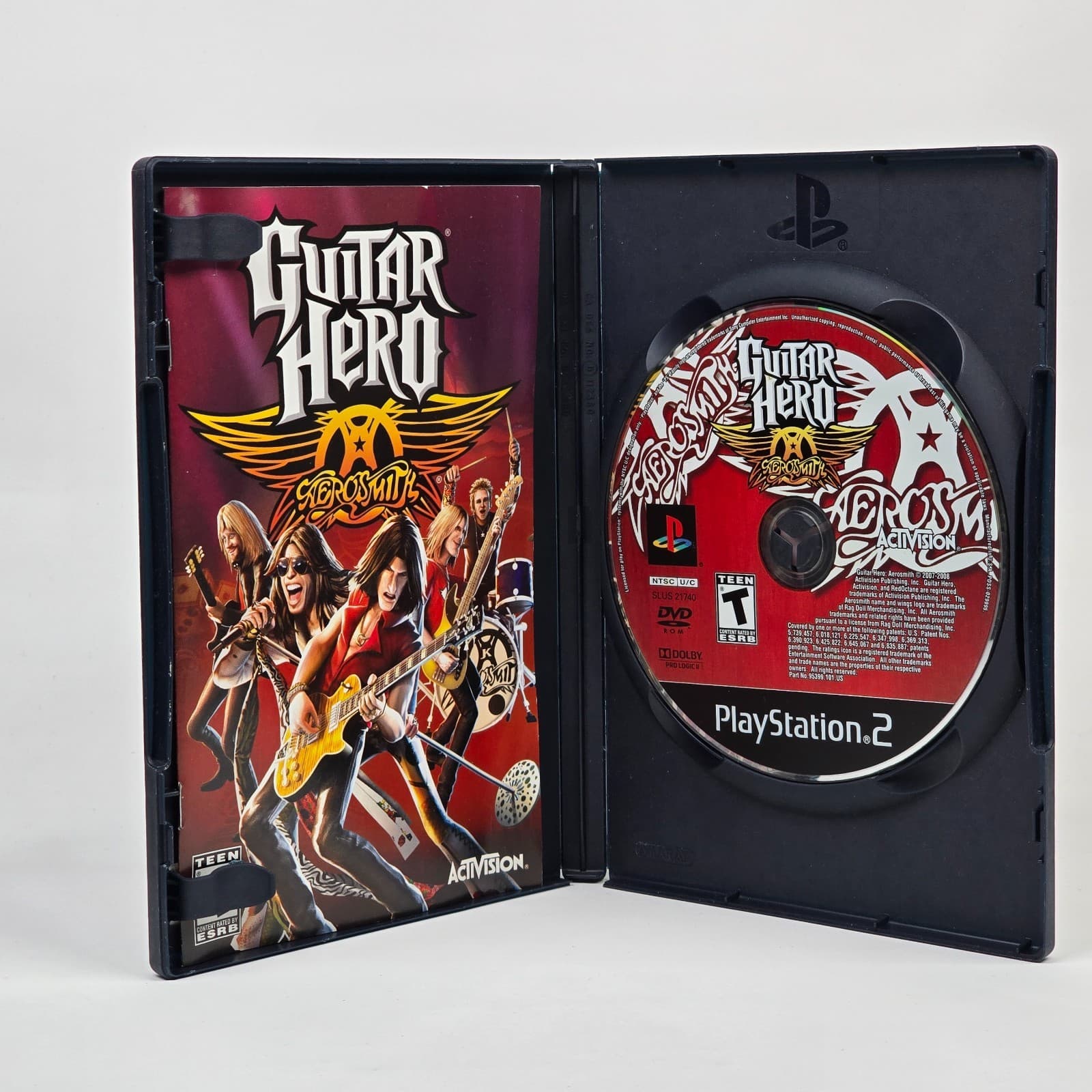 Guitar Hero: Aerosmith (PlayStation 2 PS2) CIB COMPLETE - Thumbnail 2