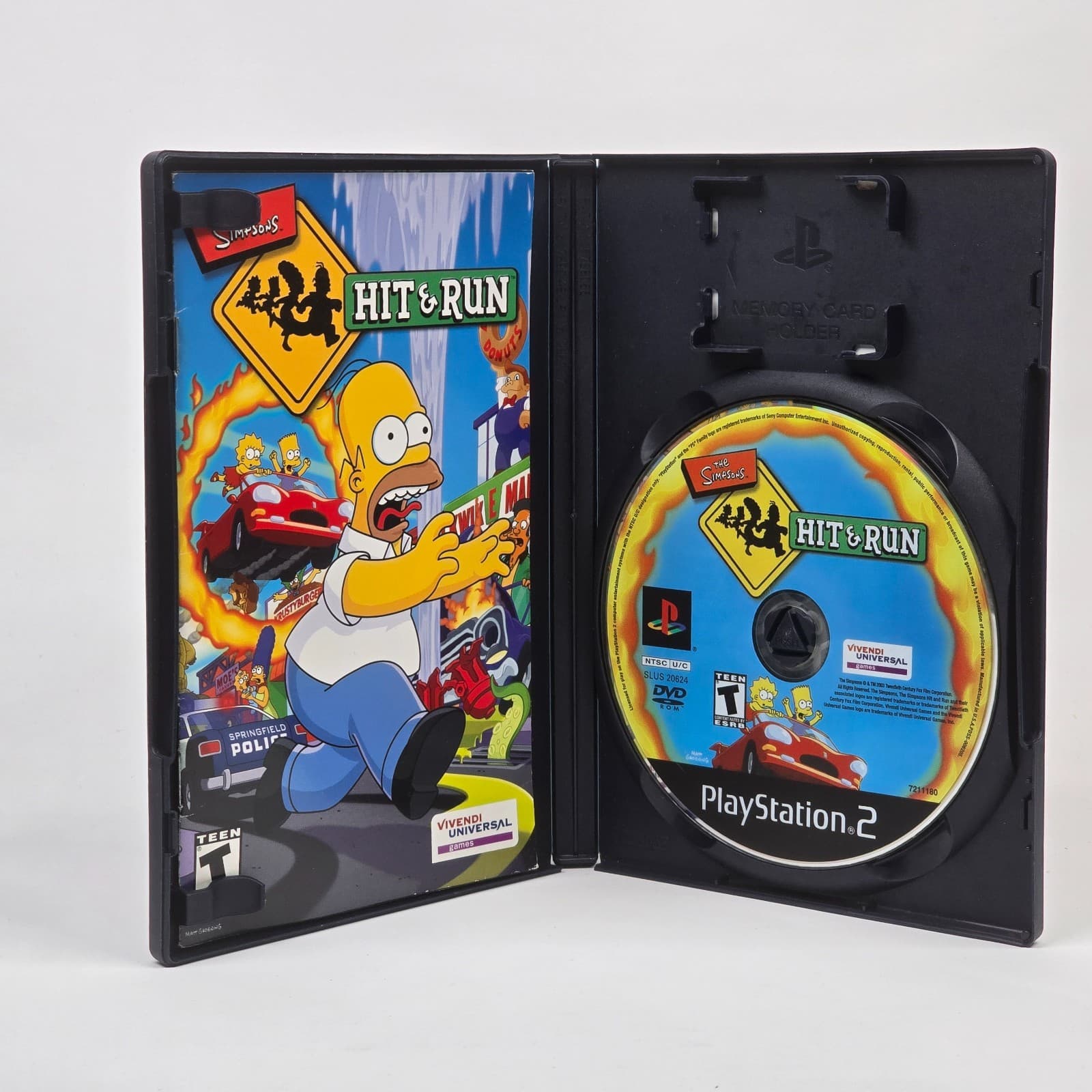 💿 REFURBISHED The Simpsons: Hit & Run (PlayStation 2 PS2) CIB COMPLETE 💿 - Thumbnail 2