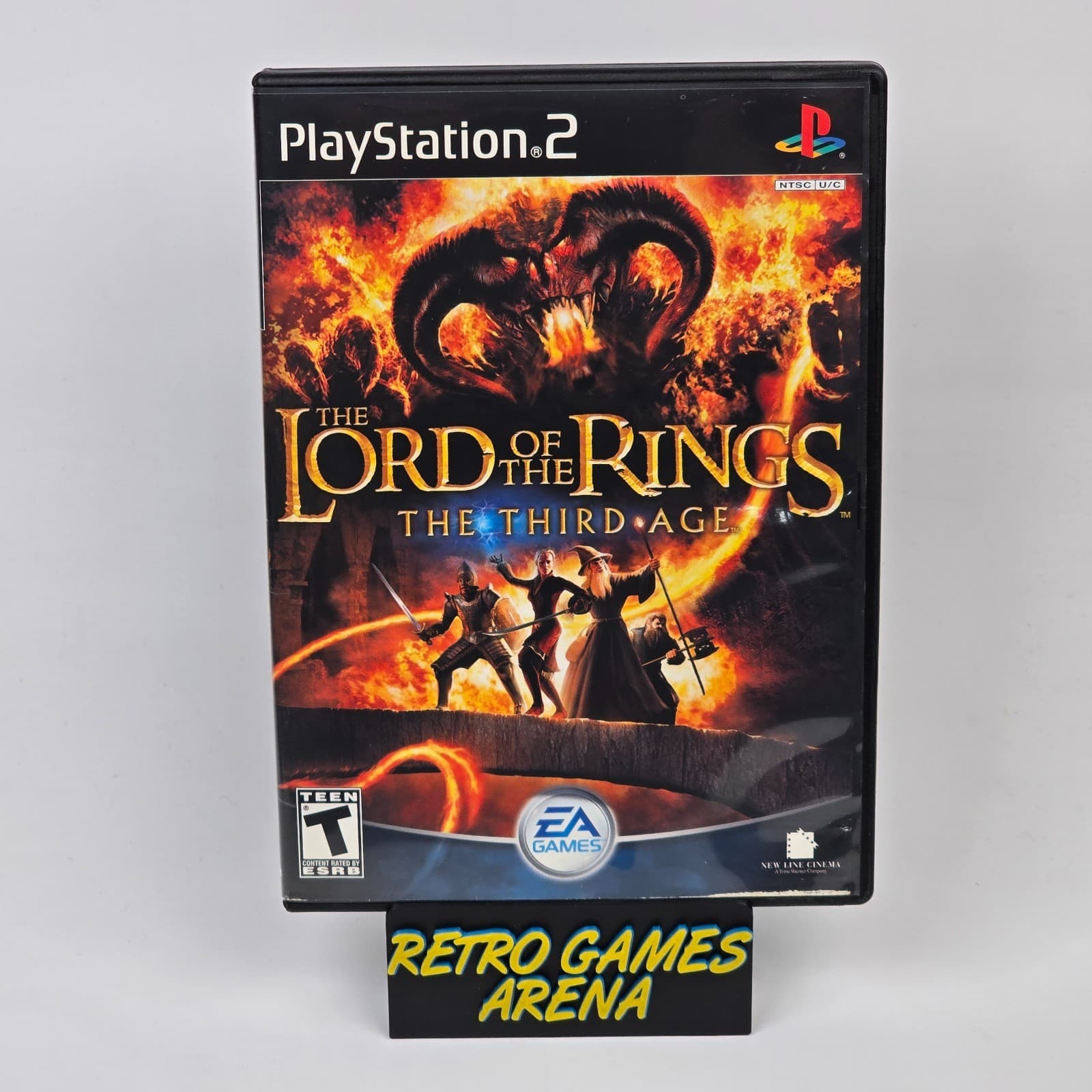 Lord of the Rings: The Third Age (PlayStation 2 PS2) Black Label CIB COMPLETE