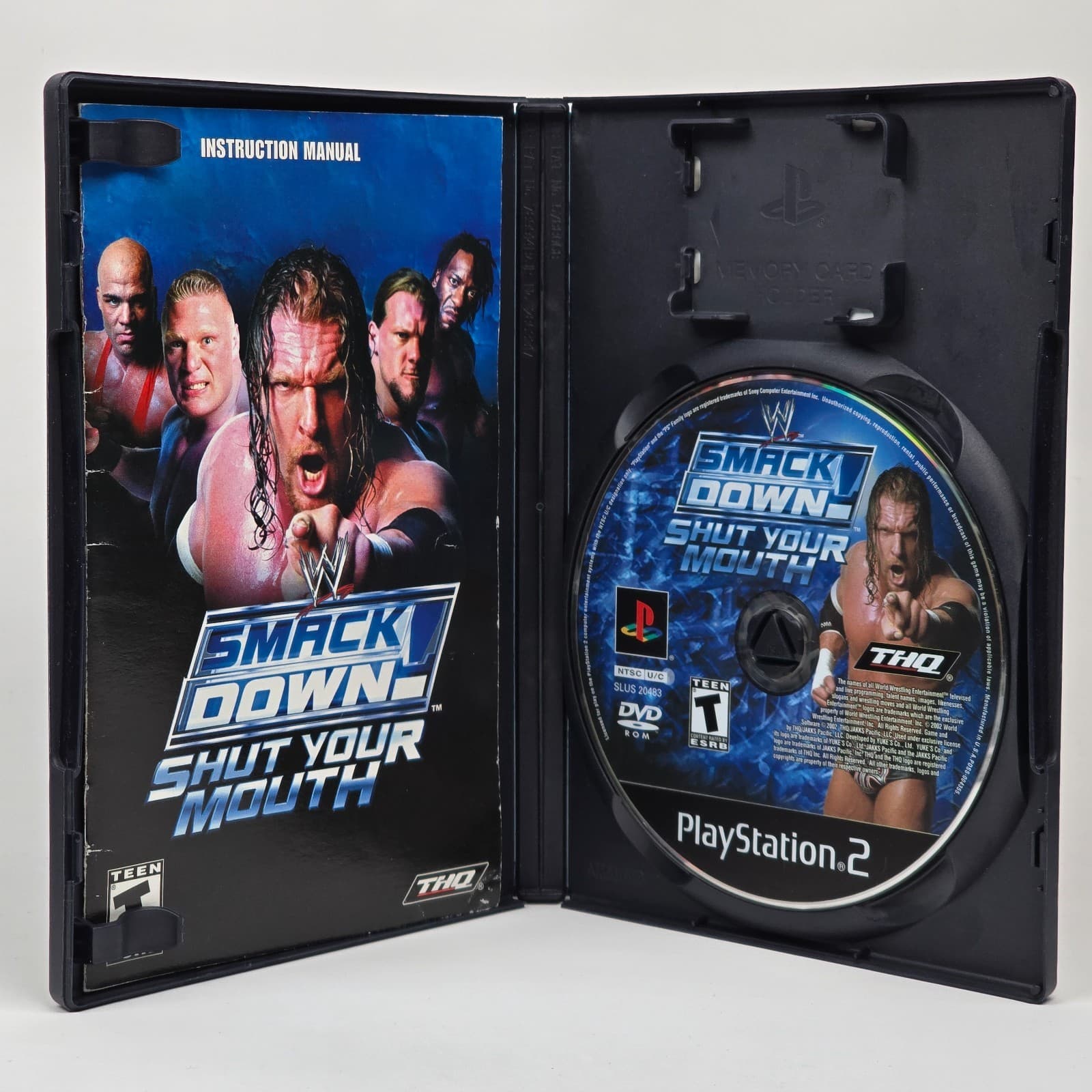 WWE Smackdown! Shut Your Mouth (PlayStation 2 PS2) CIB COMPLETE - Thumbnail 2