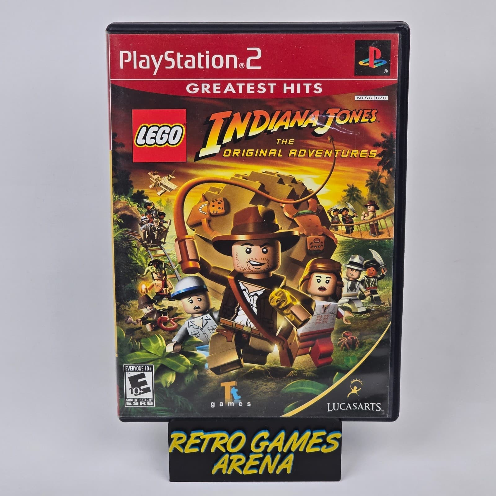 LEGO Indiana Jones The Original Adventures (PlayStation 2 PS2) Greatest Hits CIB