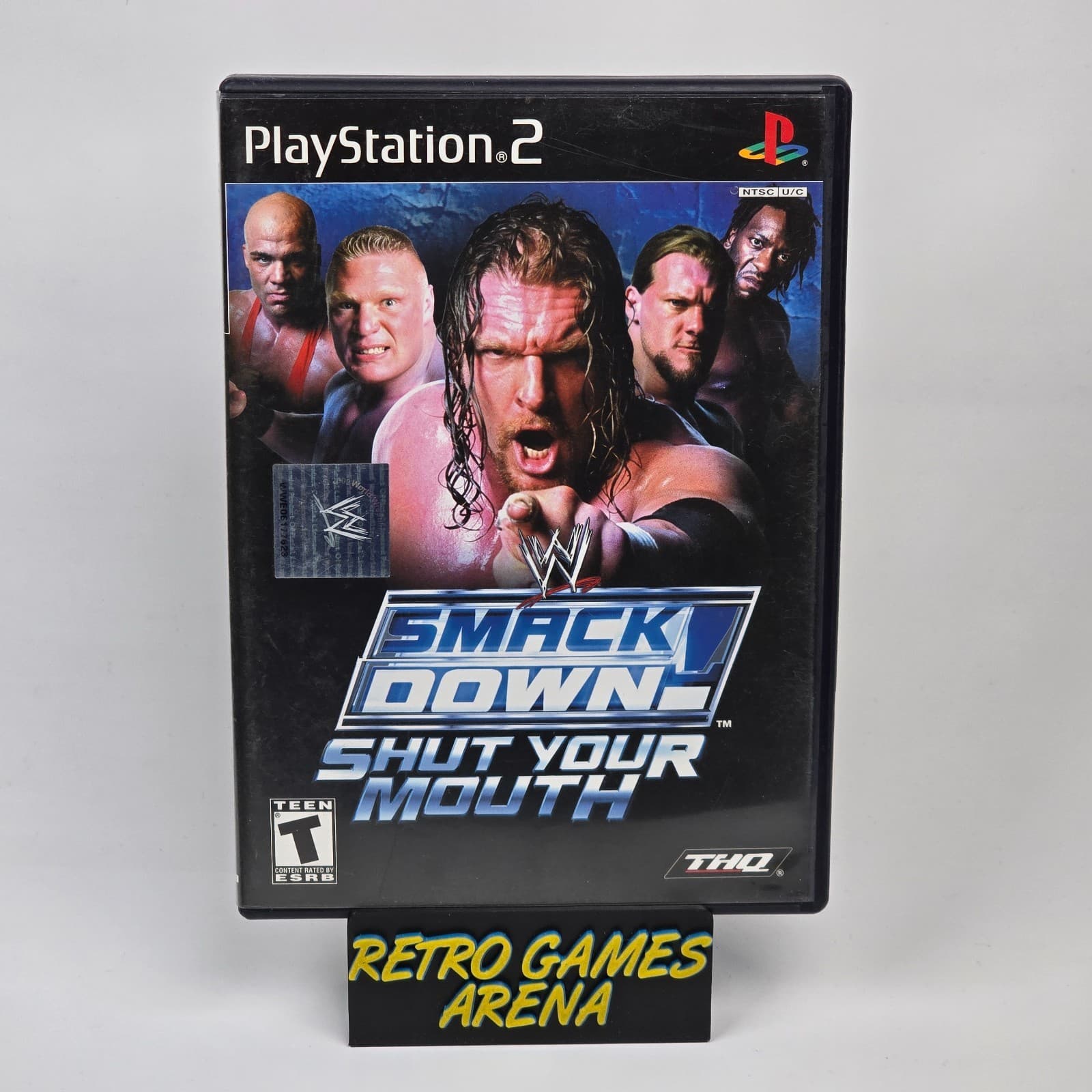 WWE Smackdown! Shut Your Mouth (PlayStation 2 PS2) CIB COMPLETE