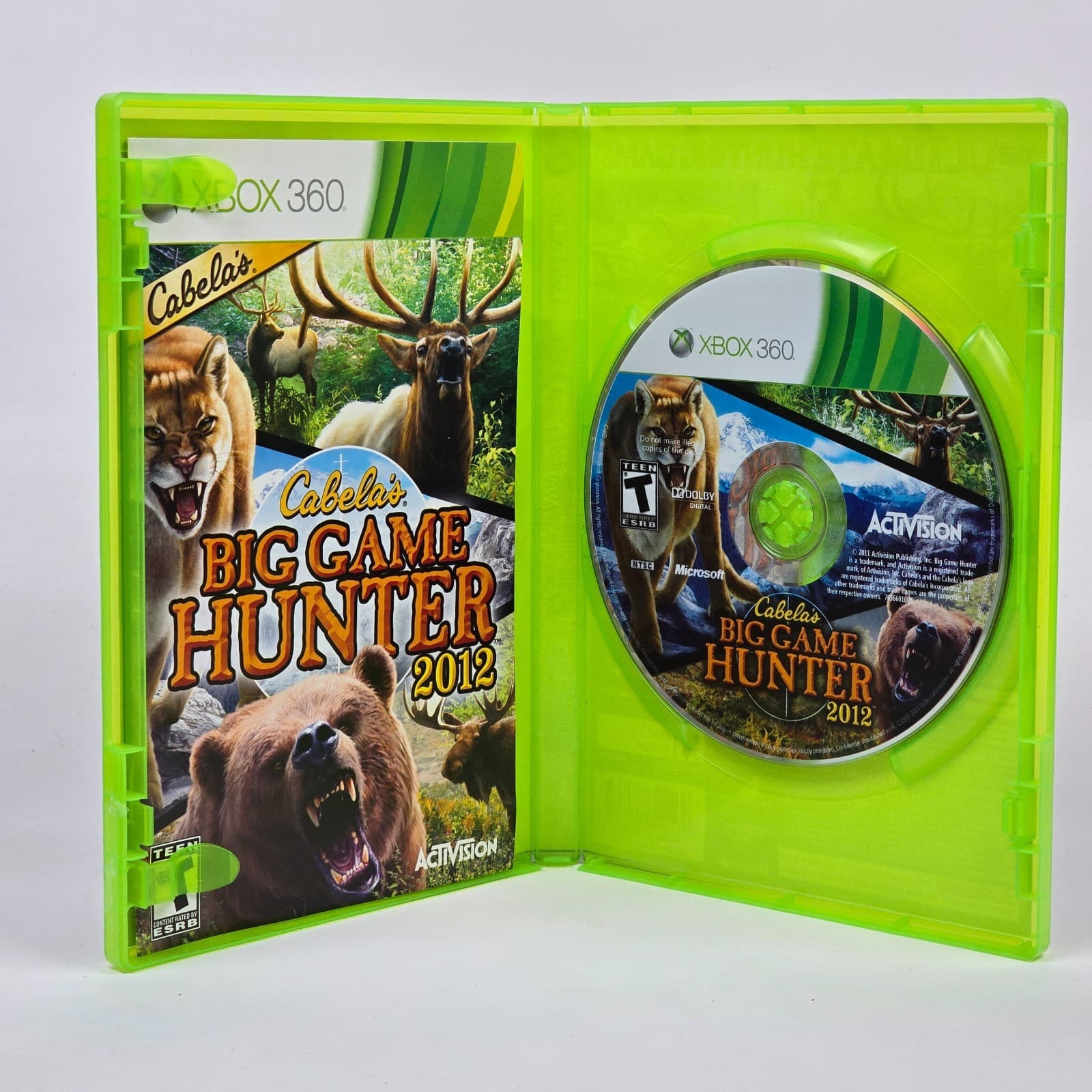 Cabela's Big Game Hunter 2012 (Xbox 360) CIB COMPLETE - Thumbnail 2