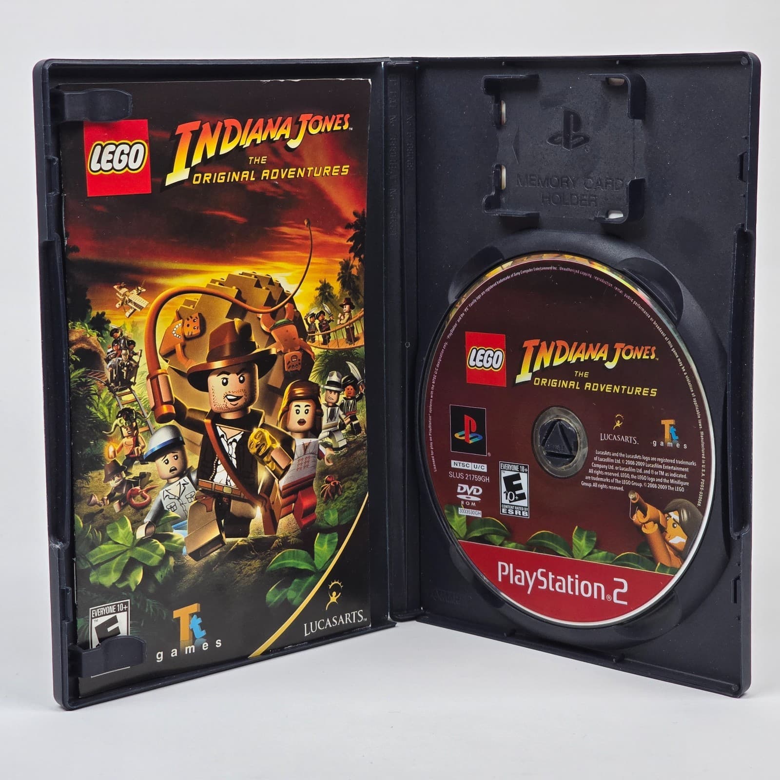 LEGO Indiana Jones The Original Adventures (PlayStation 2 PS2) Greatest Hits CIB - Thumbnail 2