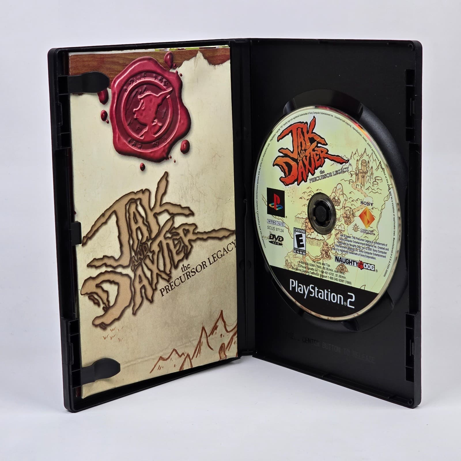 Jak and Daxter: The Precursor Legacy (PlayStation 2 PS2) Black Lbl CIB COMPLETE - Thumbnail 2