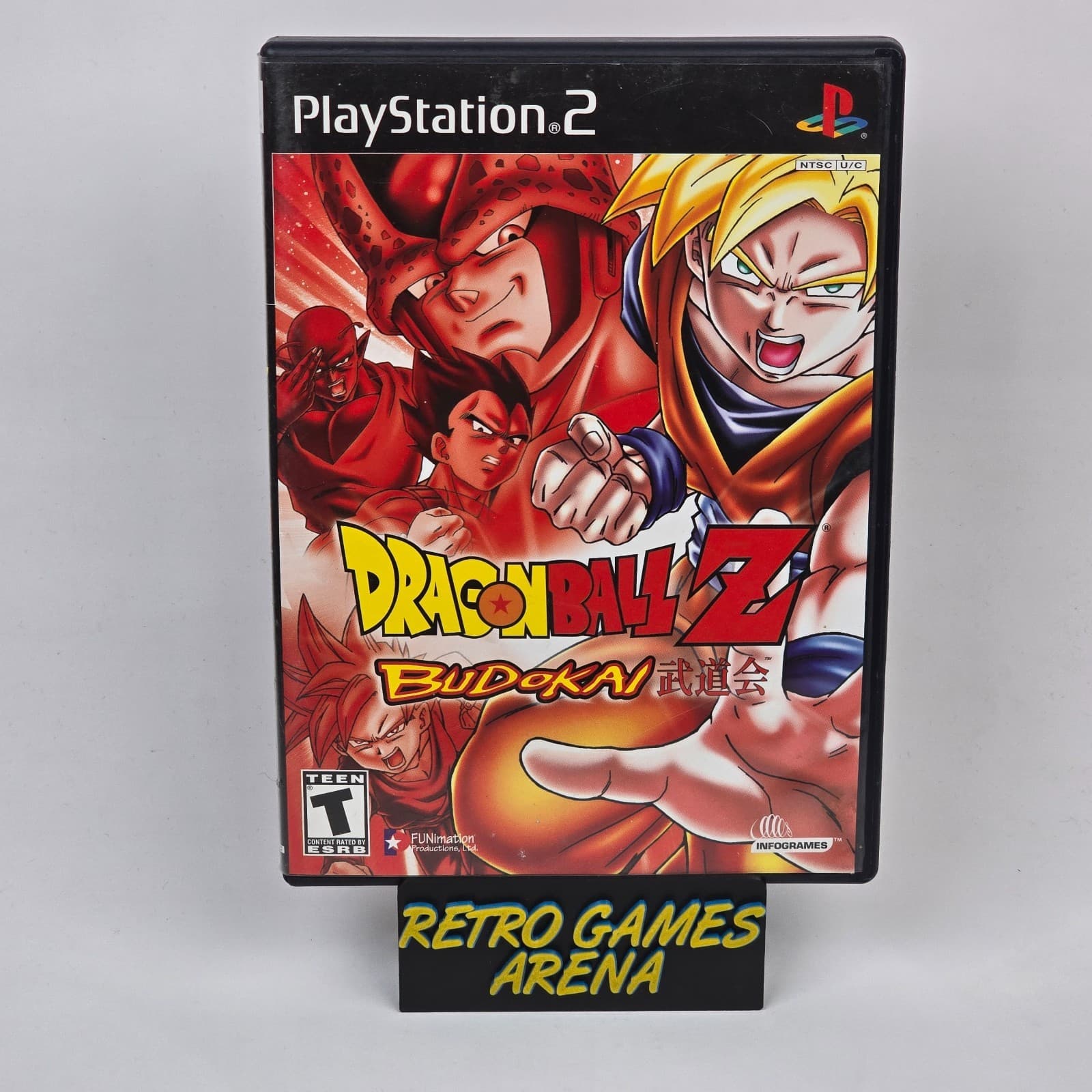 Dragon Ball Z: Budokai (PlayStation 2 PS2) Black Label CIB COMPLETE