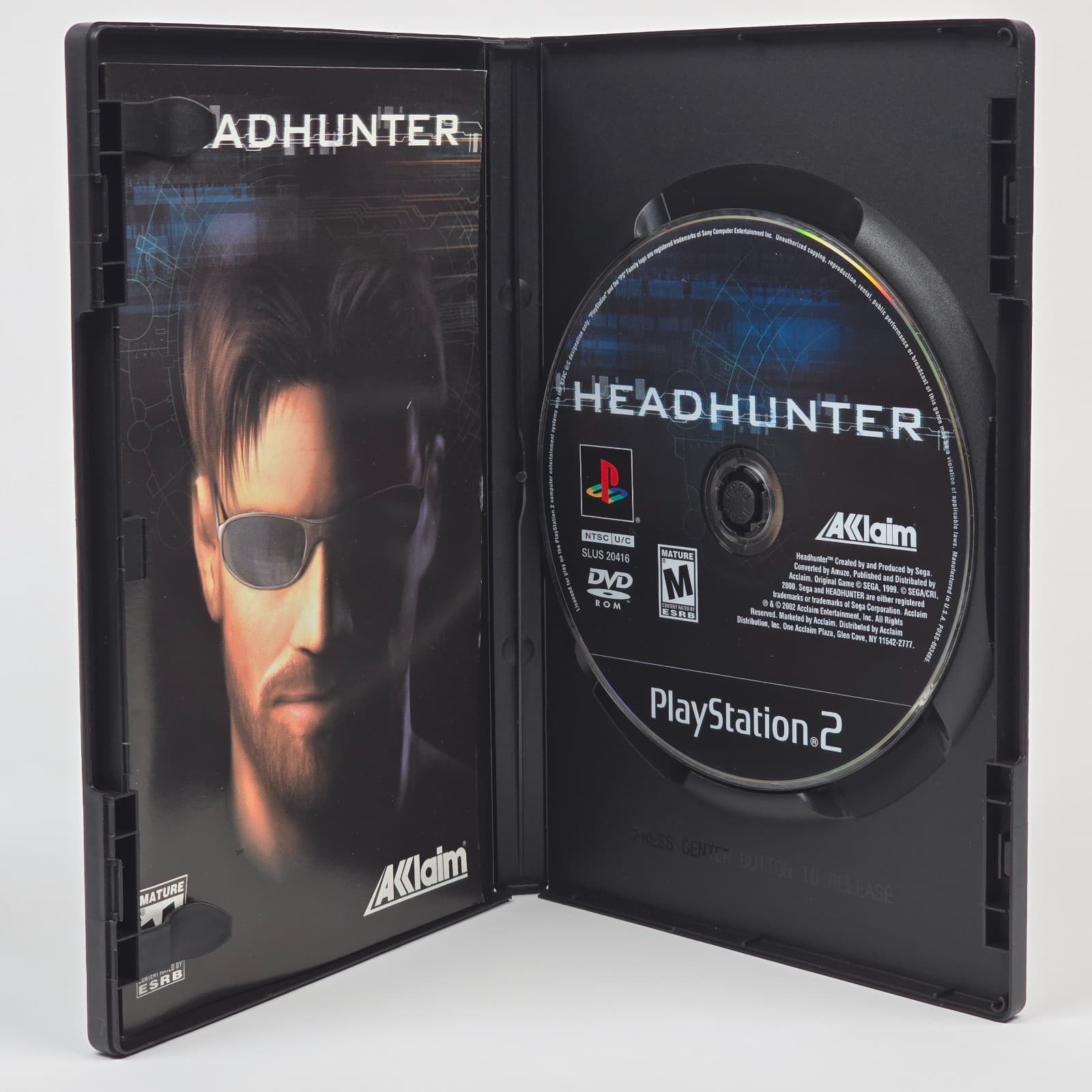 Headhunter Head Hunter (PlayStation 2 PS2) CIB COMPLETE - Thumbnail 2