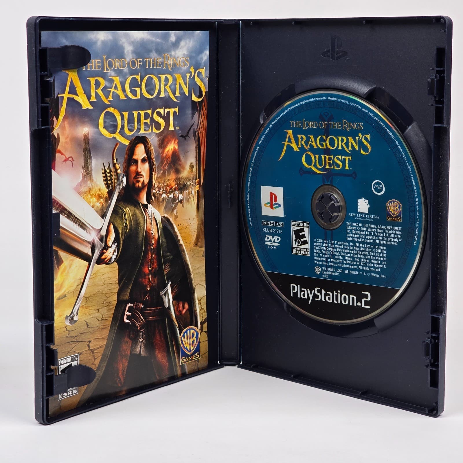 The Lord of the Rings: Aragorn's Quest (PlayStation 2 PS2) CIB COMPLETE - Thumbnail 2