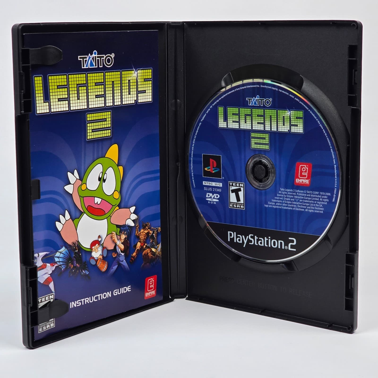 Taito Legends 2 (PlayStation 2 PS2) CIB COMPLETE - Thumbnail 2