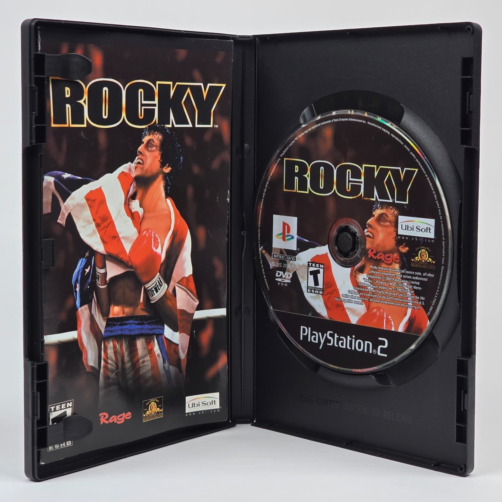 Rocky (PlayStation 2 PS2) CIB COMPLETE - Thumbnail 2