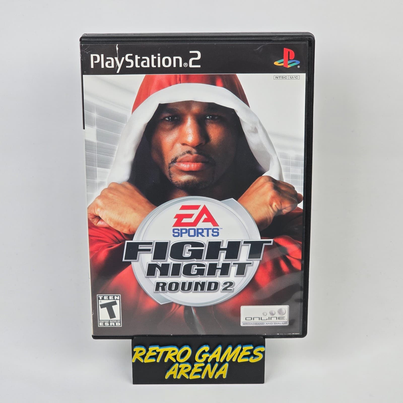 Fight Night: Round 2 (PlayStation 2 PS2) Case & Disc
