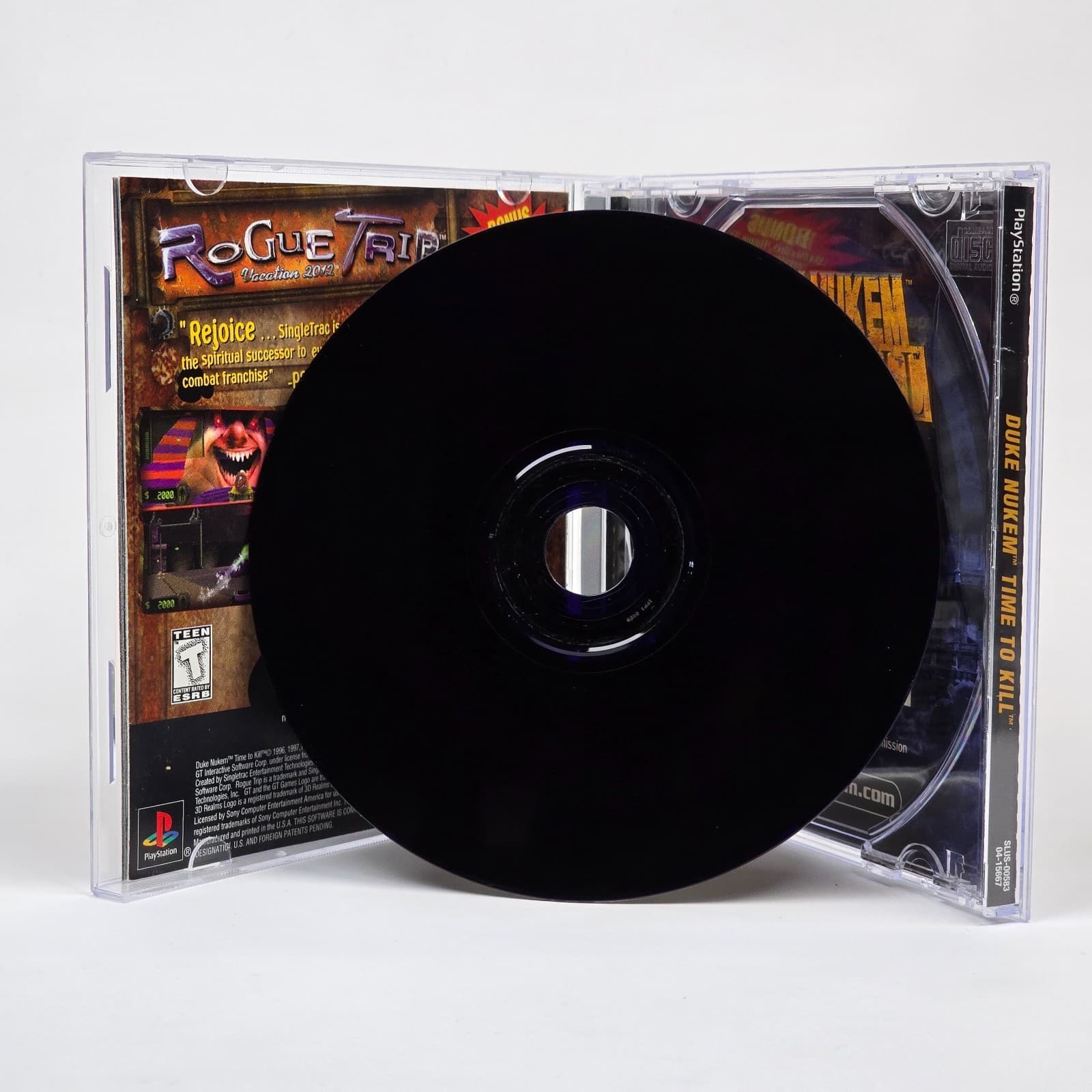 💿REFURBISHED Duke Nukem: Time to Kill (PlayStation 1 PS1) BL CIB COMPLETE💿 - Thumbnail 3