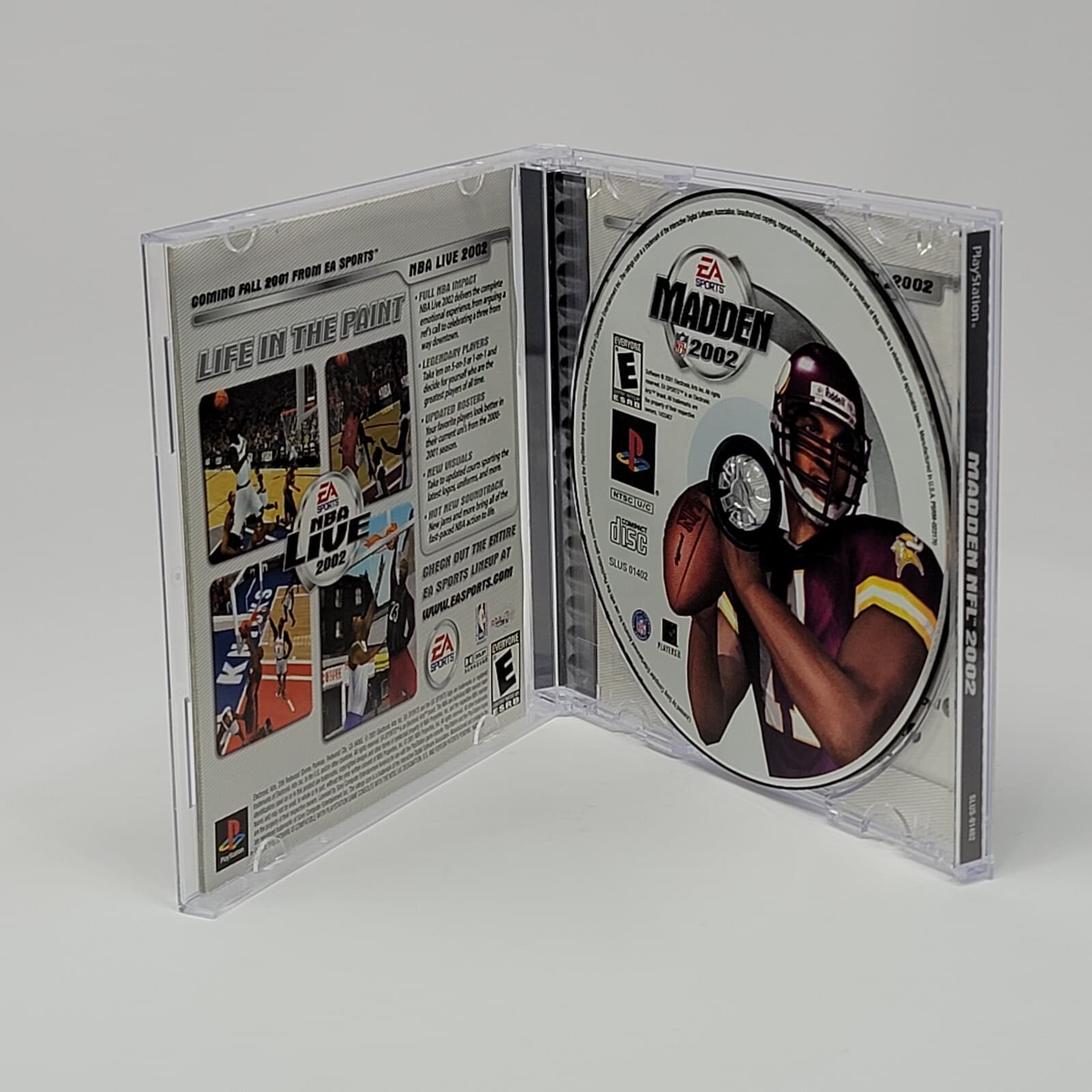 Madden NFL 2002 (PlayStation 1 PS1) CIB COMPLETE & TESTED - Thumbnail 2