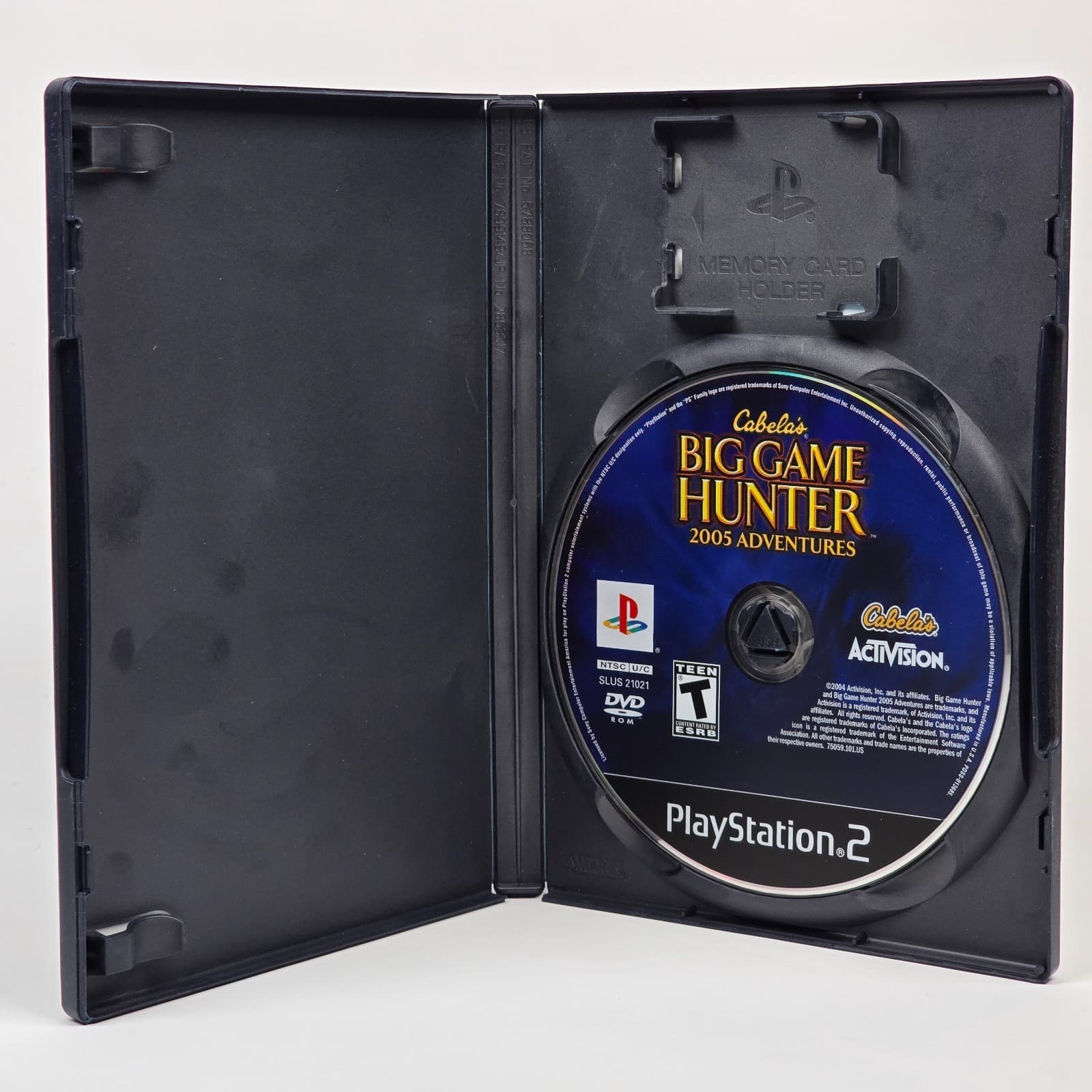 Cabela's Big Game Hunter: 2005 Adventures (PlayStation 2 PS2) Case & Disc - Thumbnail 2