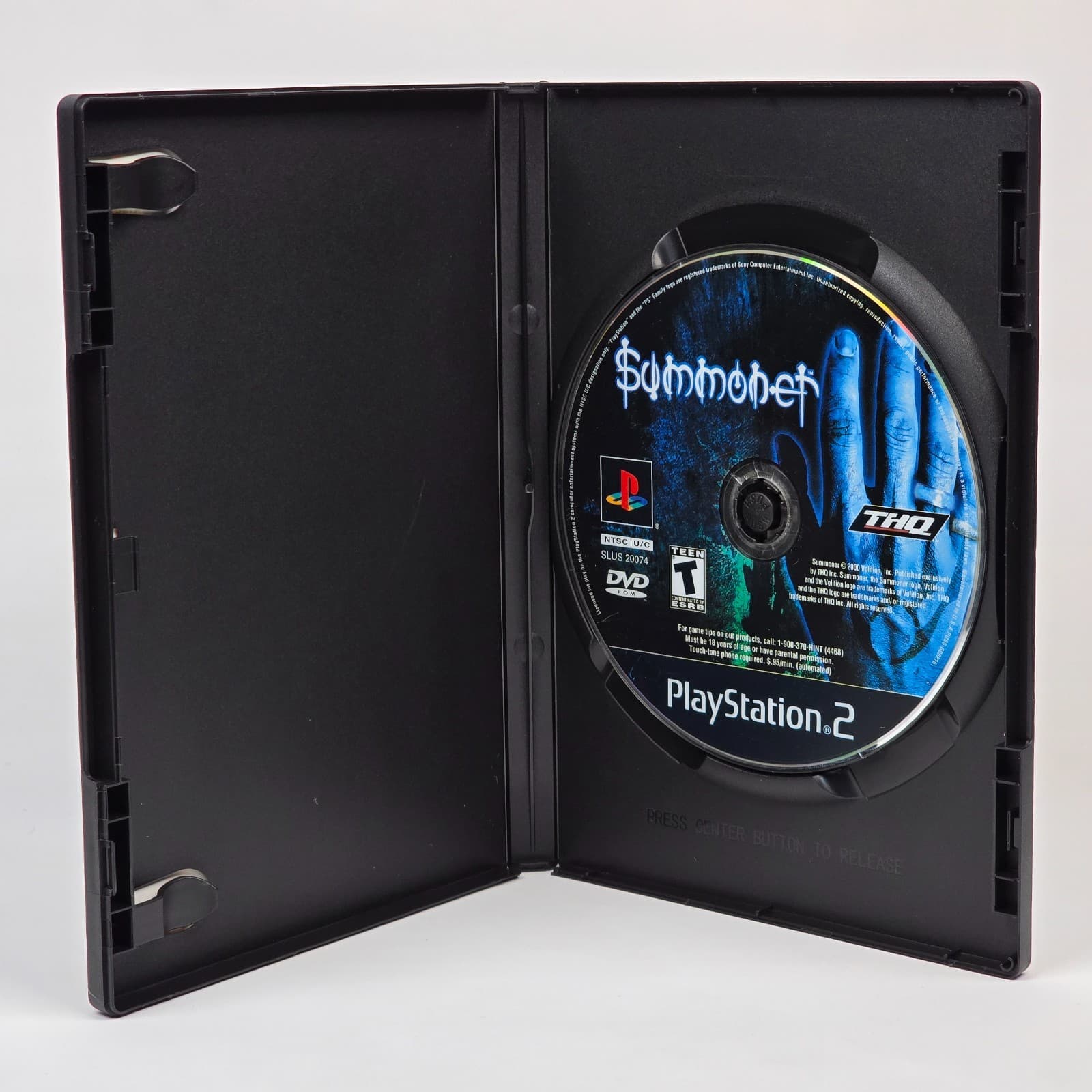 Summoner (PlayStation 2 PS2) Case & Disc - Thumbnail 2