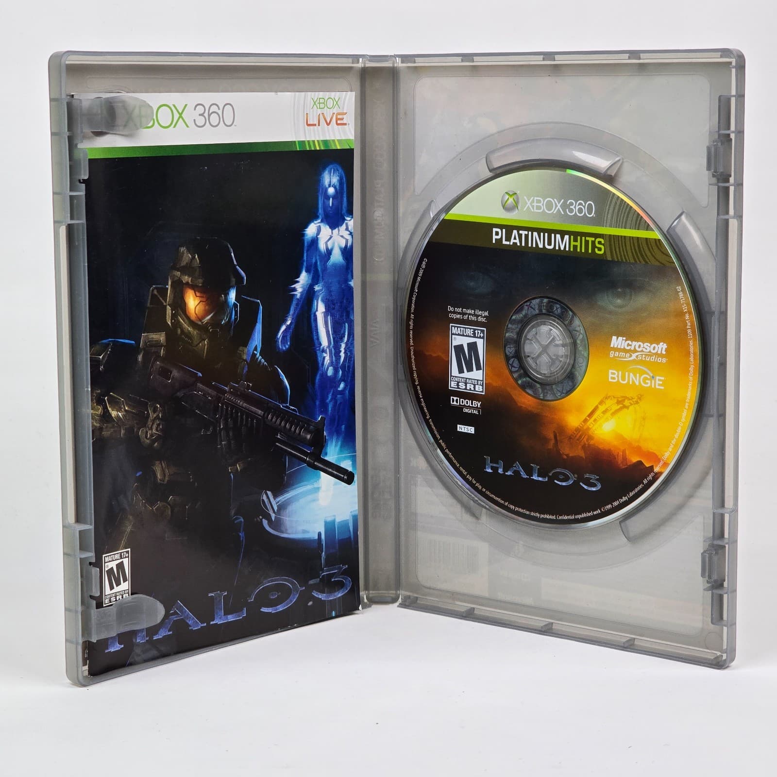 Halo 3 (Xbox 360) Platinum Hits CIB COMPLETE - Thumbnail 2
