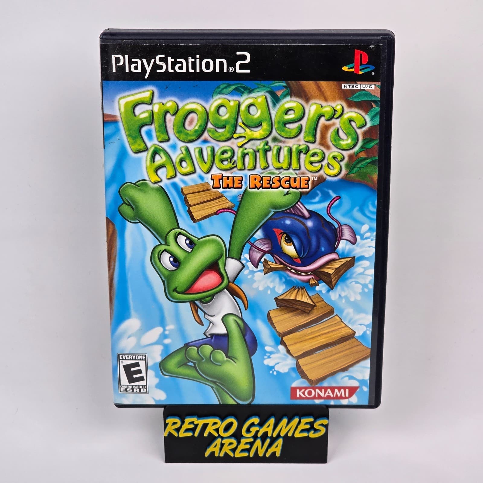Frogger's Adventures: The Rescue (PlayStation 2 PS2) Case & Disc