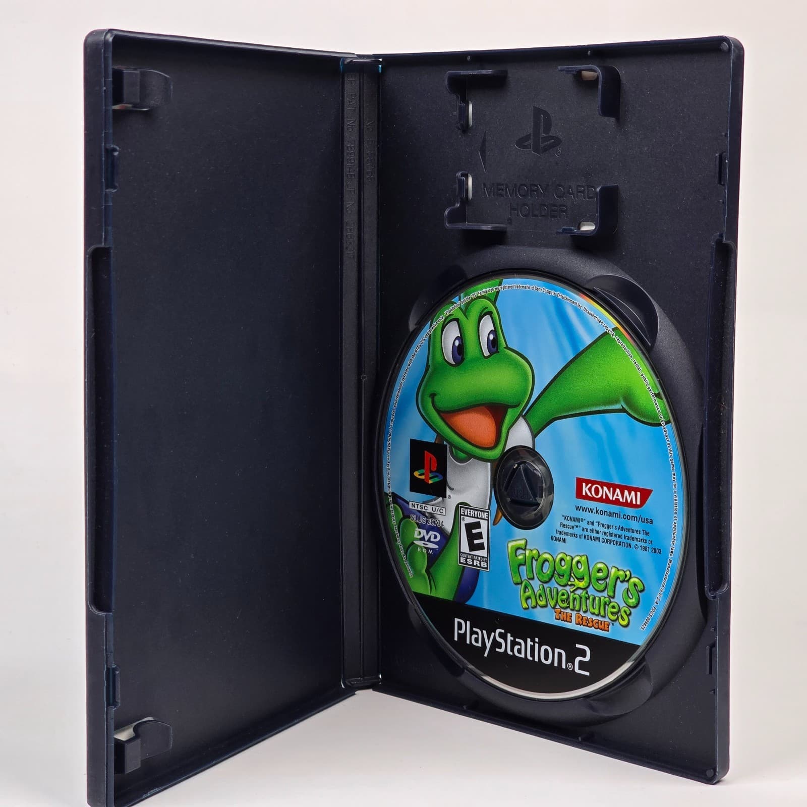 Frogger's Adventures: The Rescue (PlayStation 2 PS2) Case & Disc - Thumbnail 2