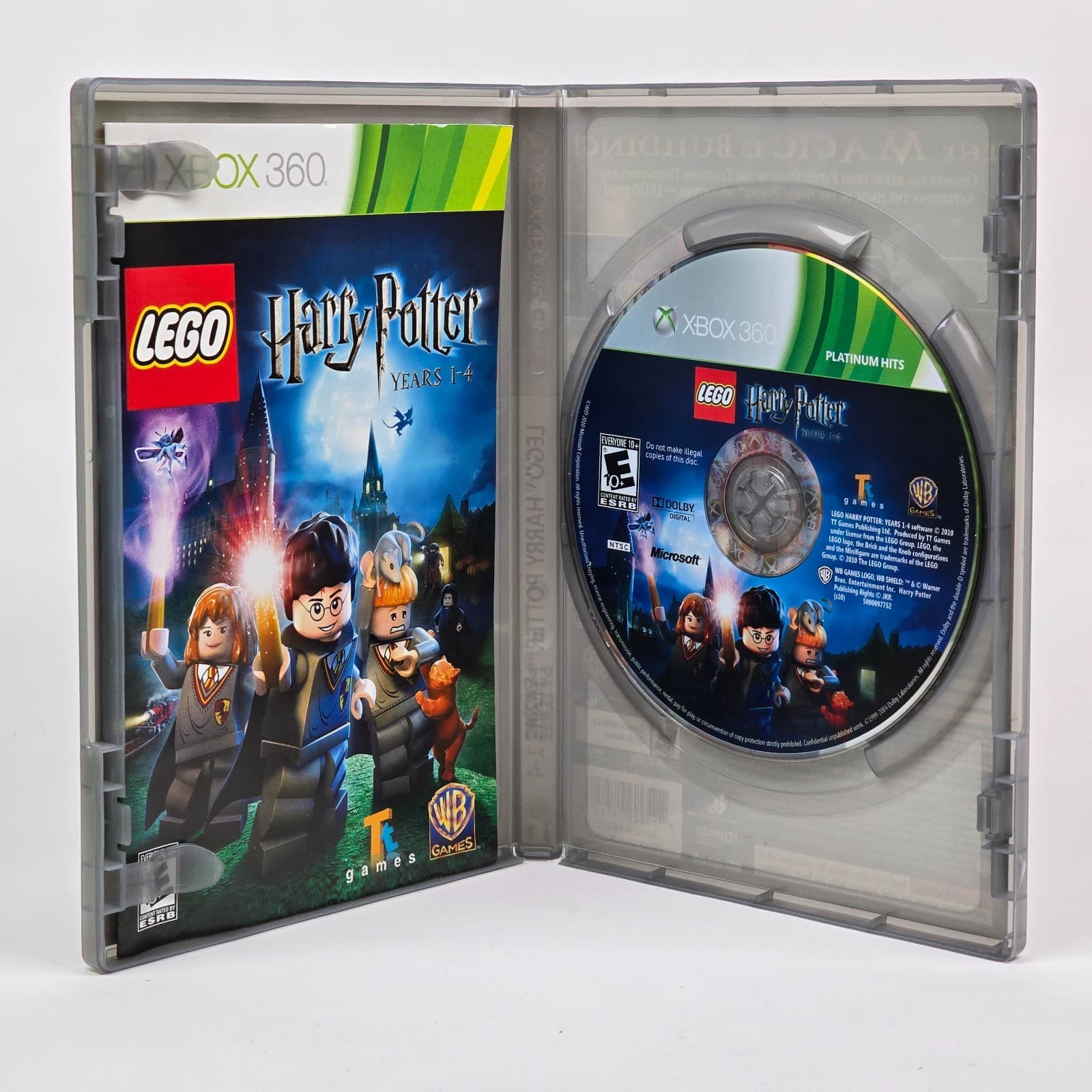LEGO Harry Potter: Years 1-4 (Xbox 360) Platinum Hits CIB COMPLETE - Thumbnail 2