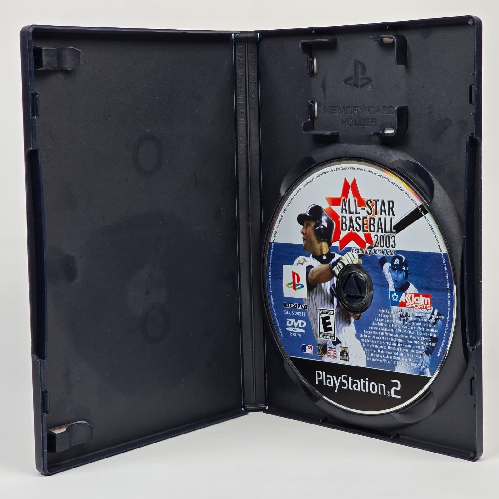 All-Star Baseball 2003 (PlayStation 2 PS2) Case & Disc - Thumbnail 2