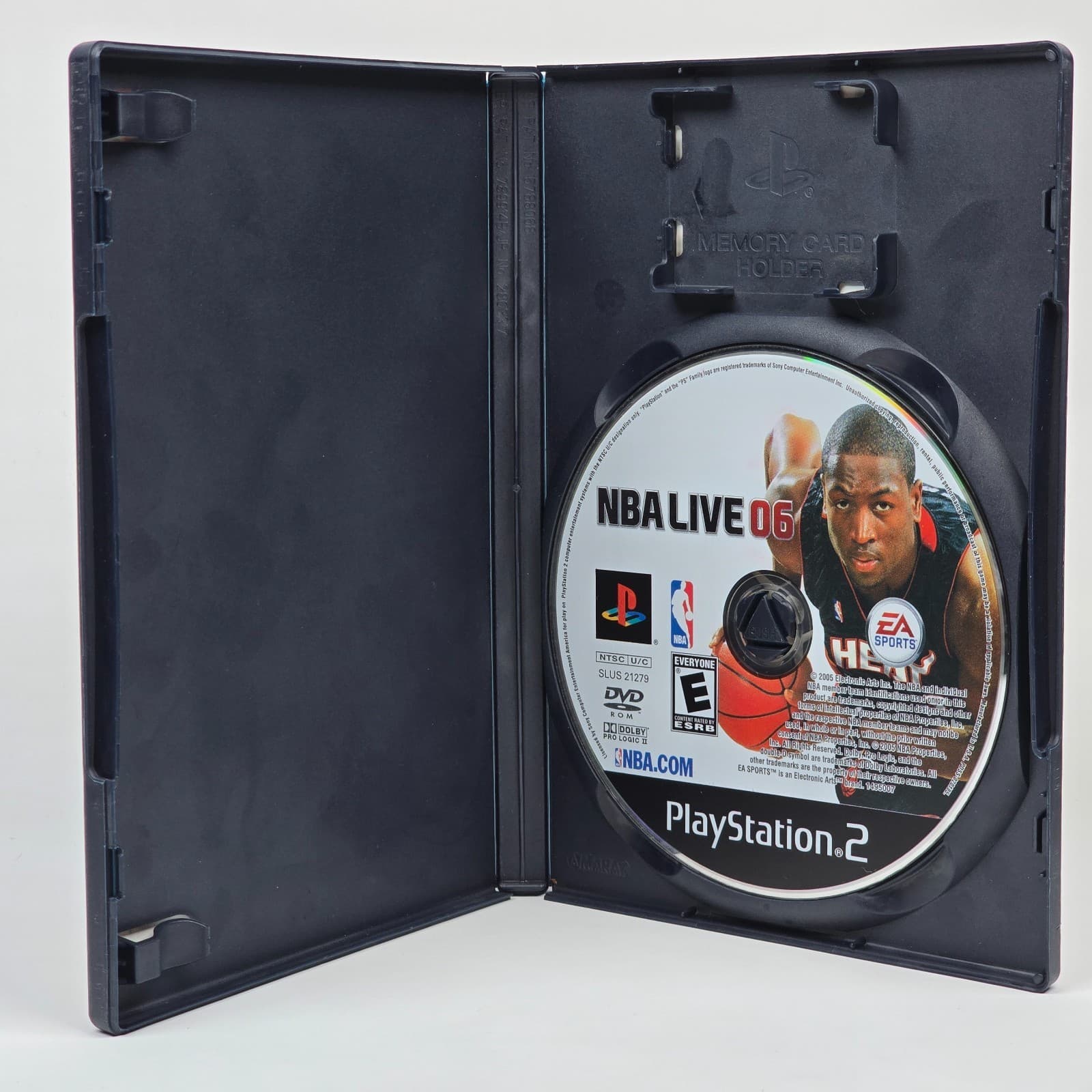 NBA Live 06 (PlayStation 2 PS2) Case & Disc - Thumbnail 2